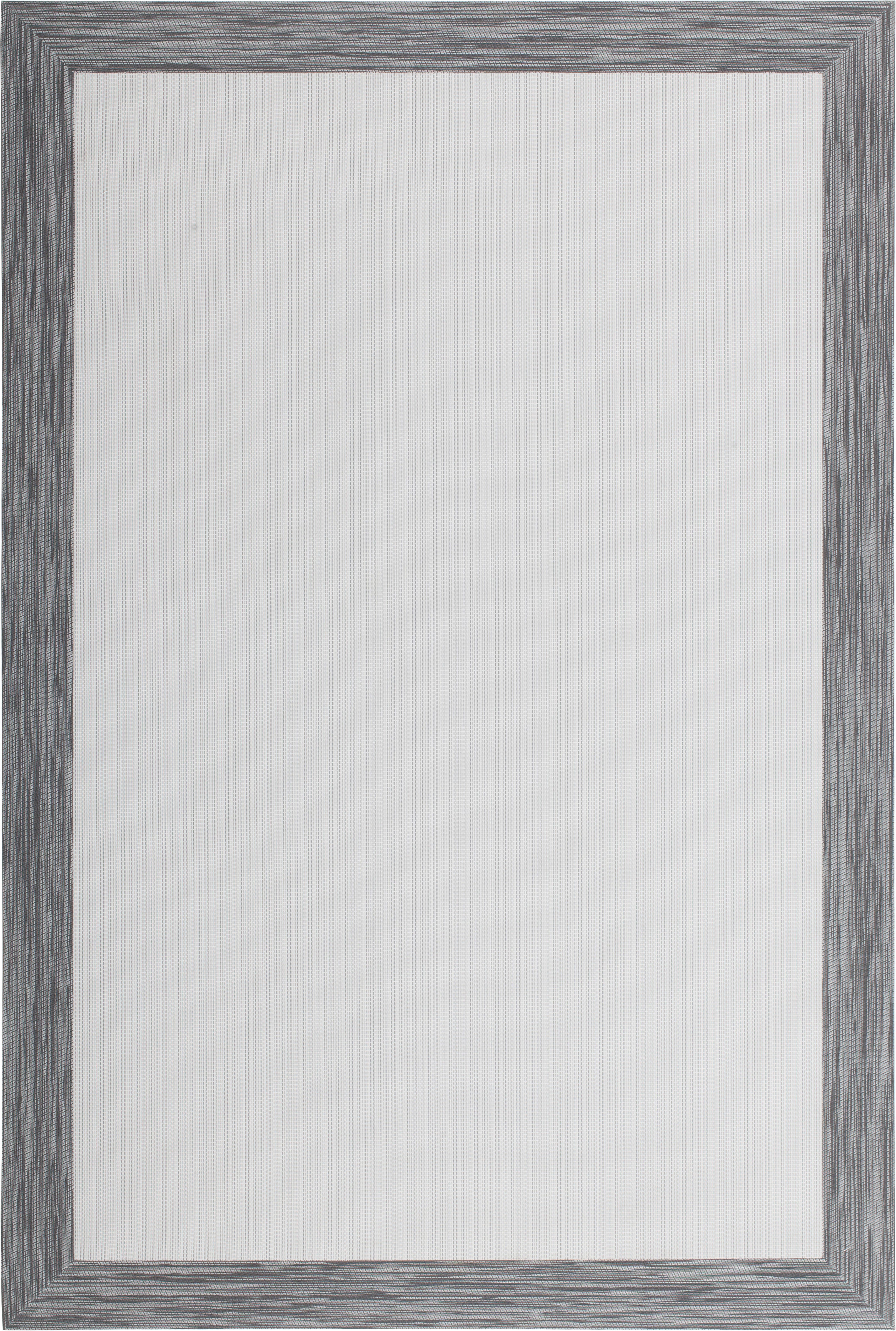 Alfombra exterior/interior pvc teplon + nieve/archi gris plata cuadrada 120x120cm