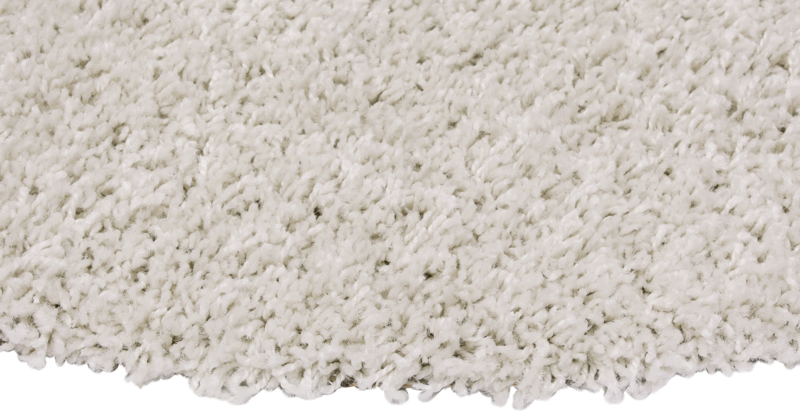 Tapete retangular Shaggy Norge 120x180cm Branco - 14