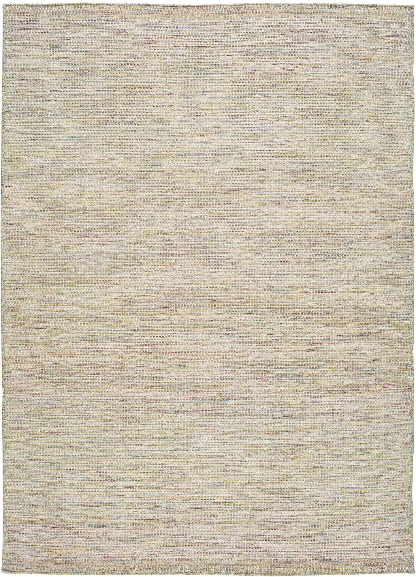 Alfombra lana tejido plano yoko liso blanco 160x230cm