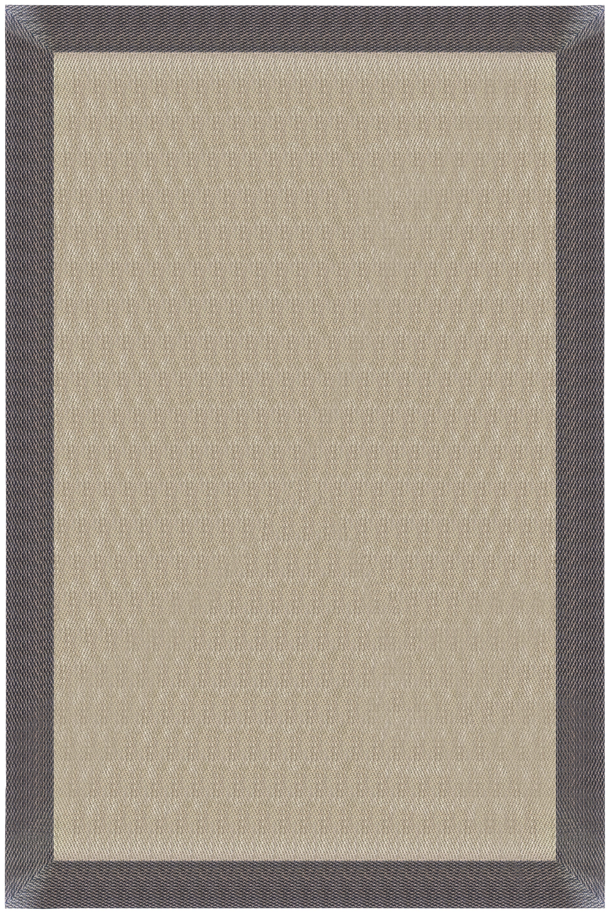 Alfombras Exterior 160x230 Tejido Plano Beige Y Terracota