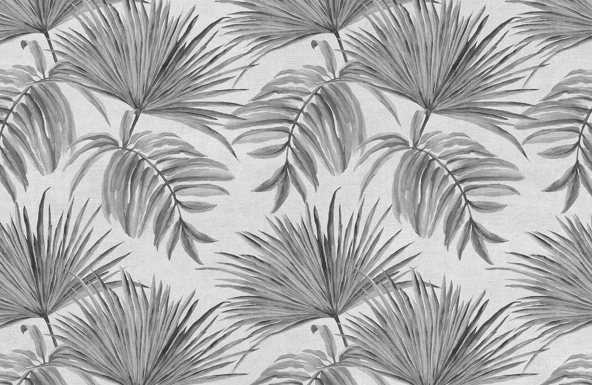 Alfombra exterior/interior pvc tejido plano base antideslizante bahamas flor gris 195x300cm