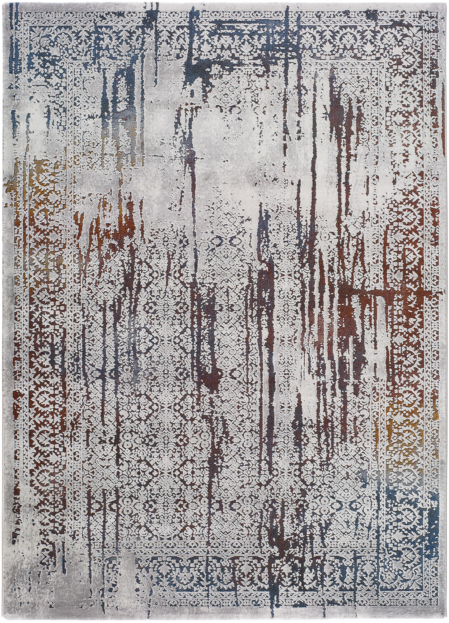 Alfombra polipropileno pelo corto neven gris 160x230cm