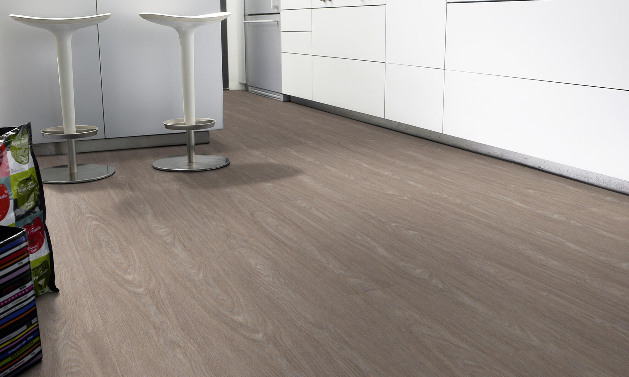 Pavimento vinílico PVC click flutuante Starfloor Click Ultimate Bleached Oak TARKETT FLOORS 6,5 mm - 3