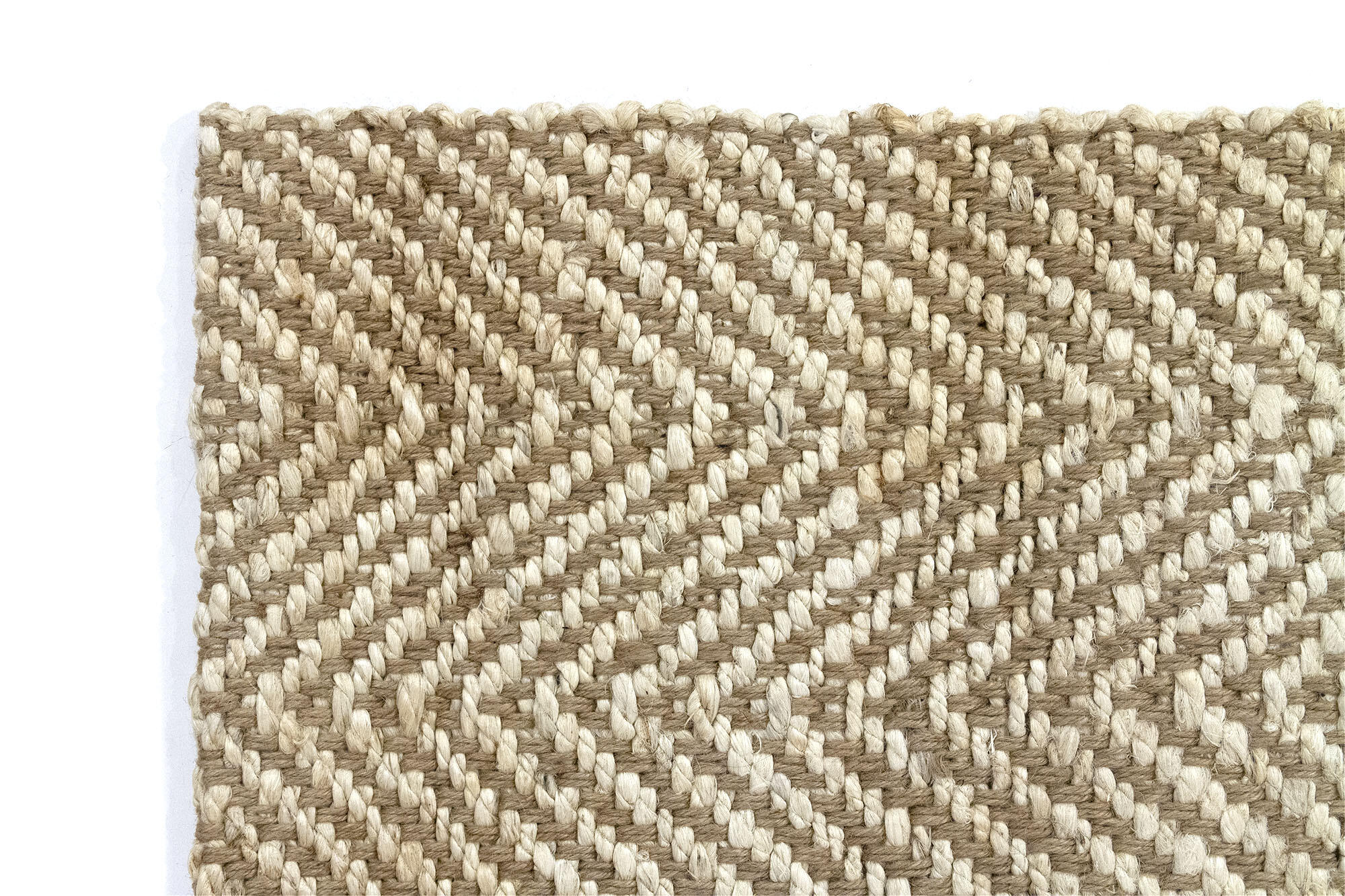 Tapete juta ISTAN 120X170CM BRANCO - 11
