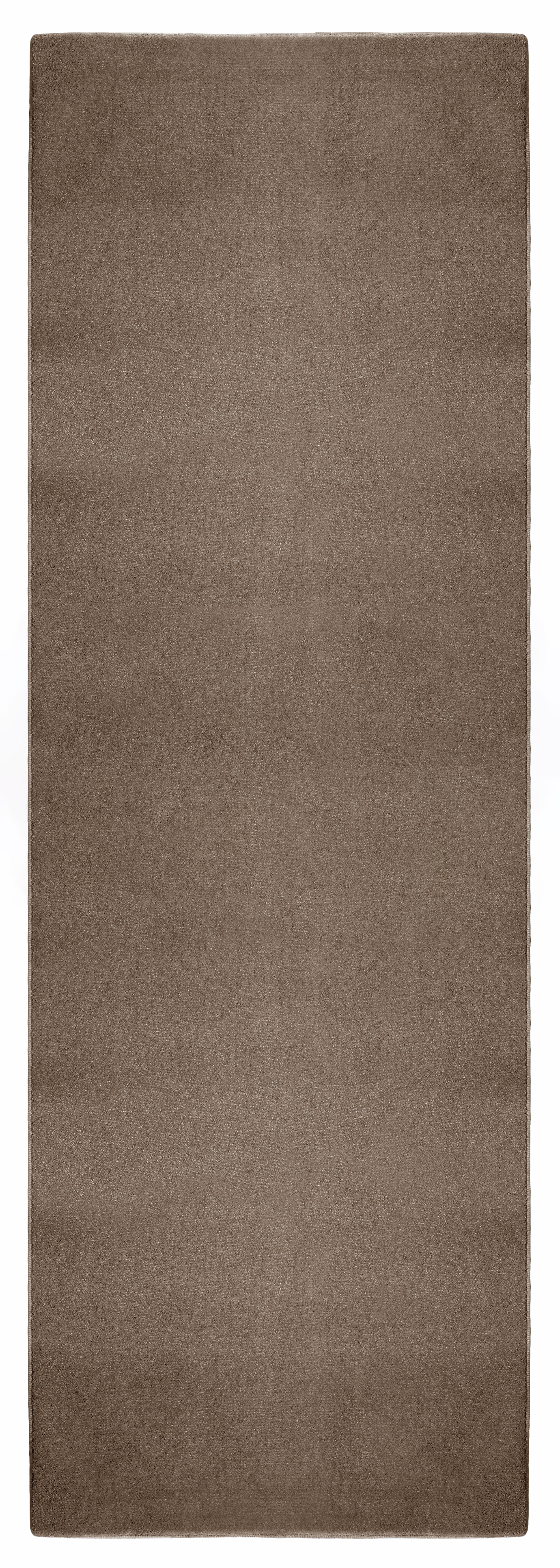 Alfombra pasillera poliamida toulouse marrón taupe 67x250cm