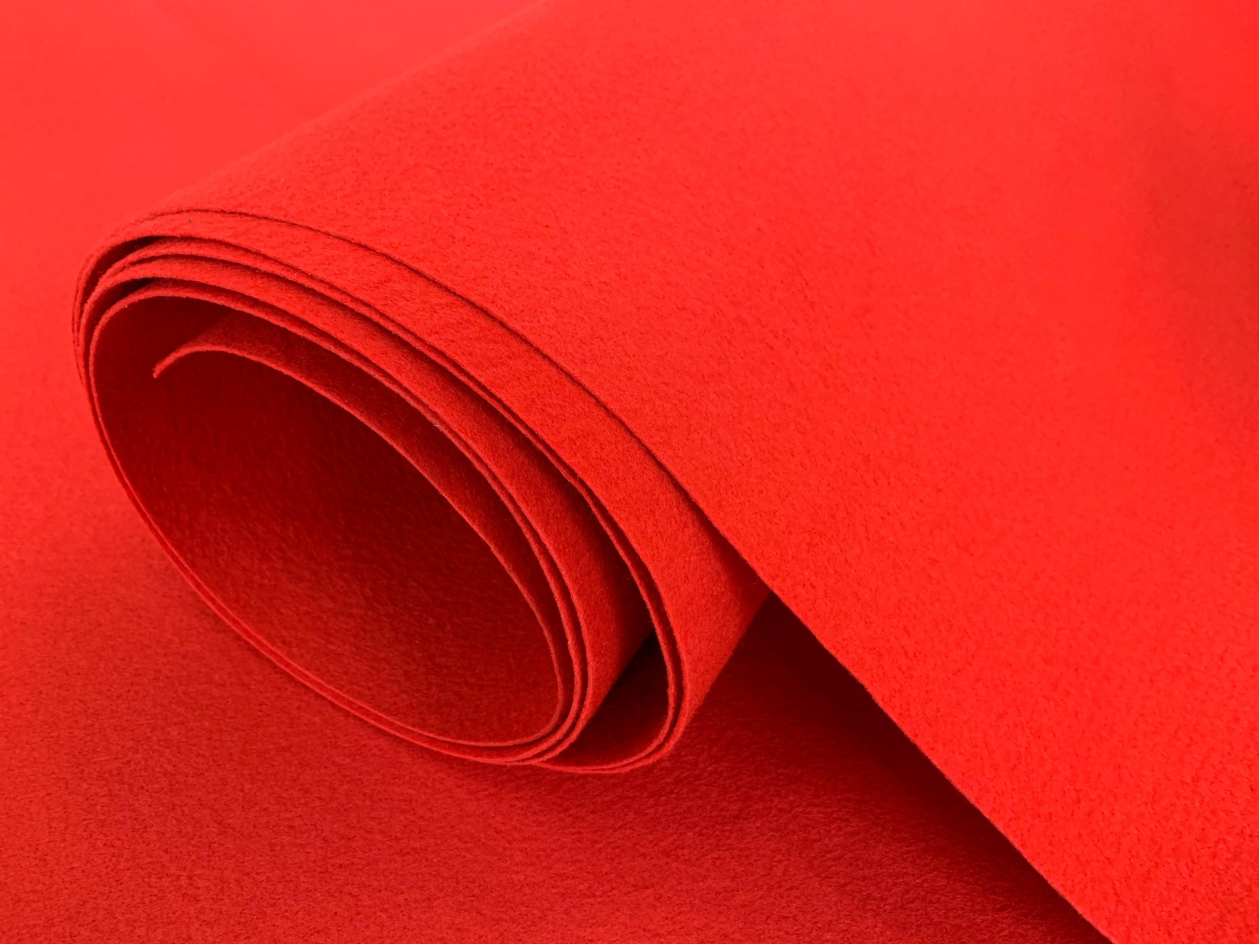 Suelo moqueta rollo de polipropileno rojo 2 m de ø - 3