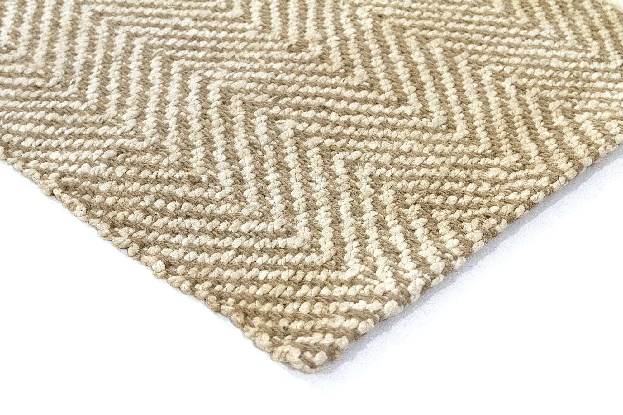 Tapete juta ISTAN 120X170CM BRANCO - 8