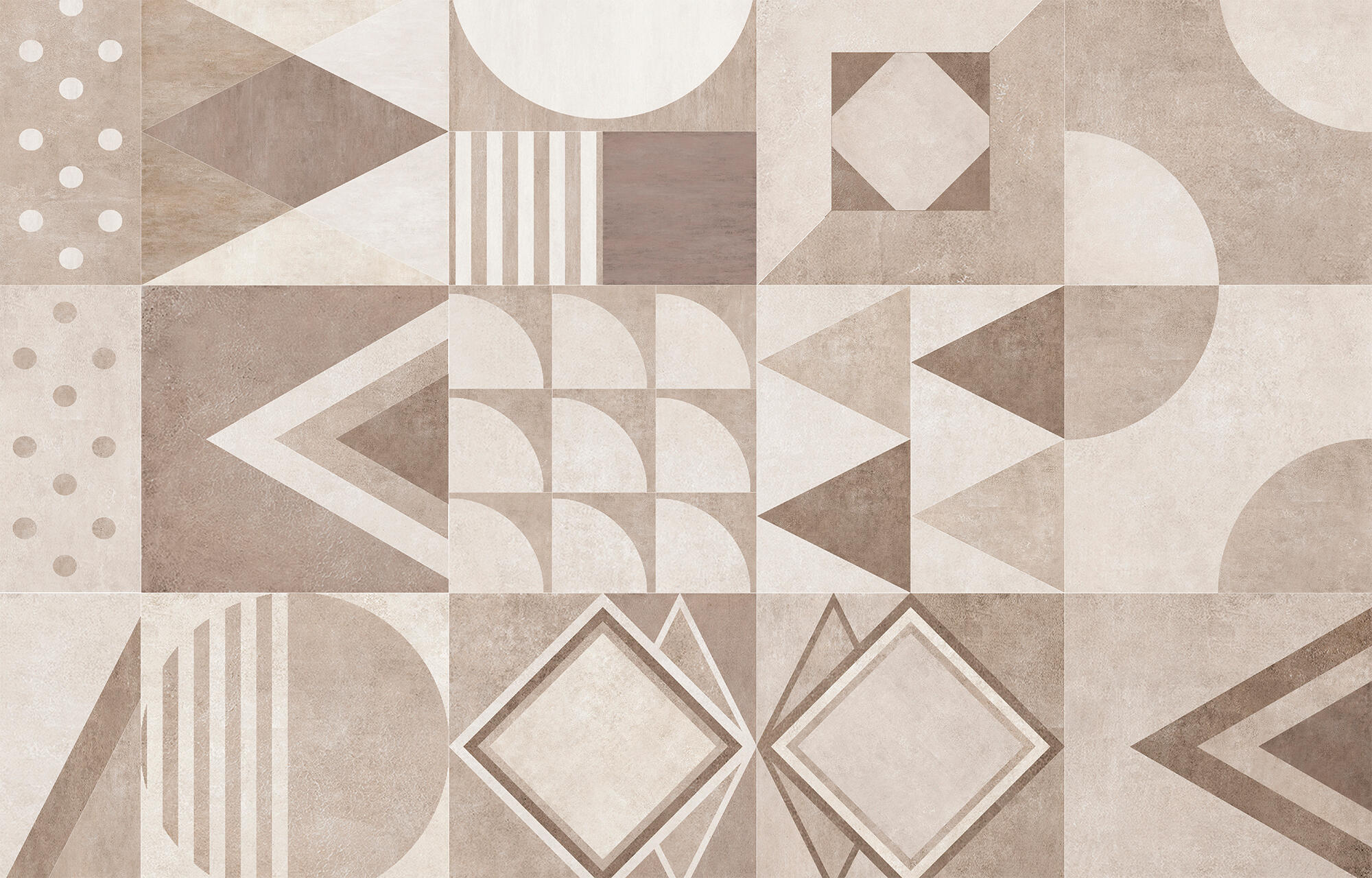 Alfombra pie de cama exterior/interior pvc tejido plano base antideslizante terra beige 48x75cm