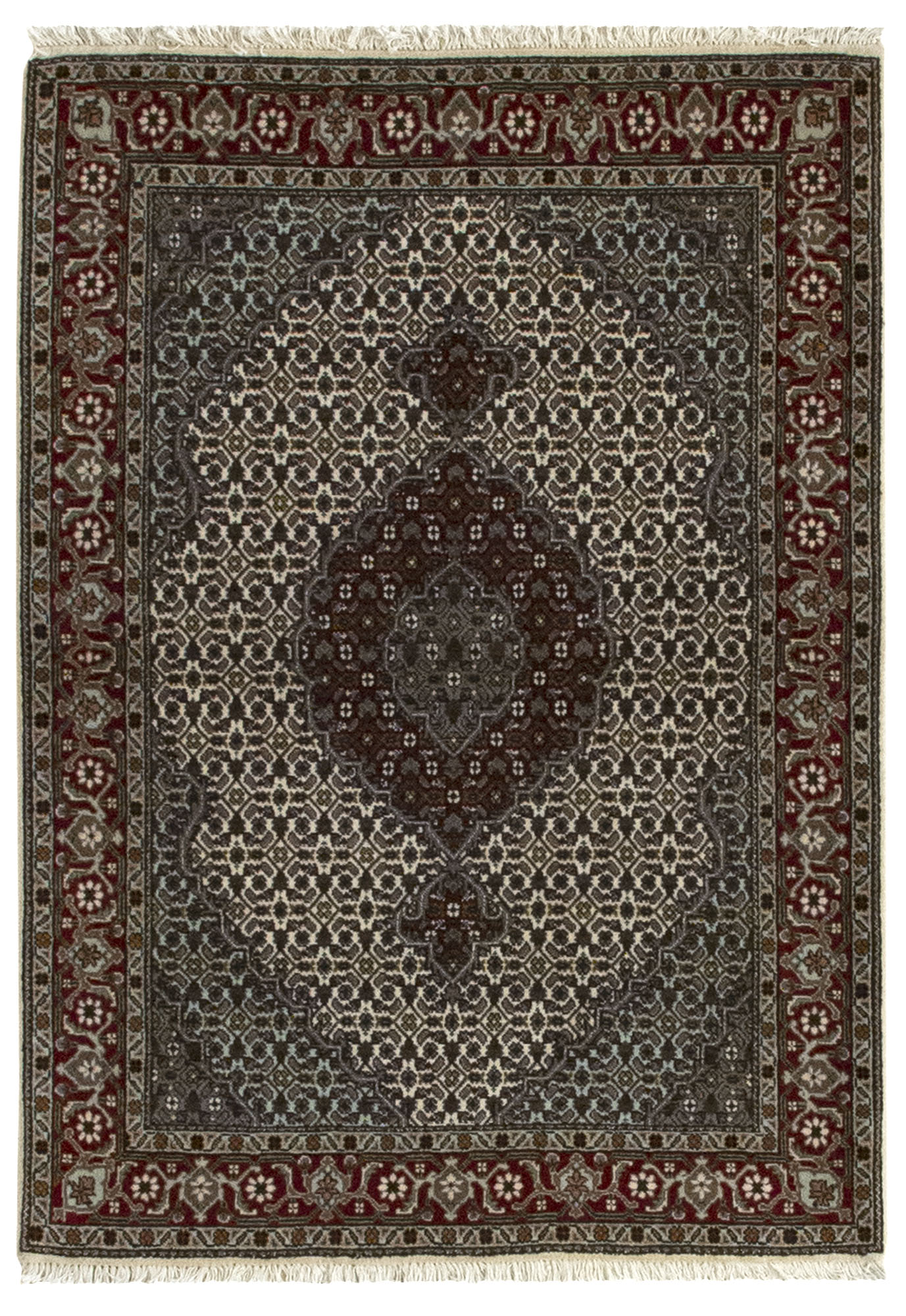 Alfombra de lana tabriz 102x150 cm