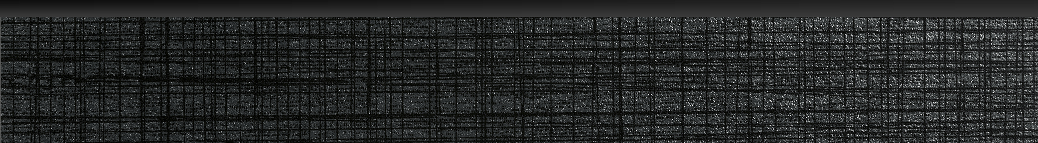 Rodapié cerámico elegance 60x8.3 cm metal negro