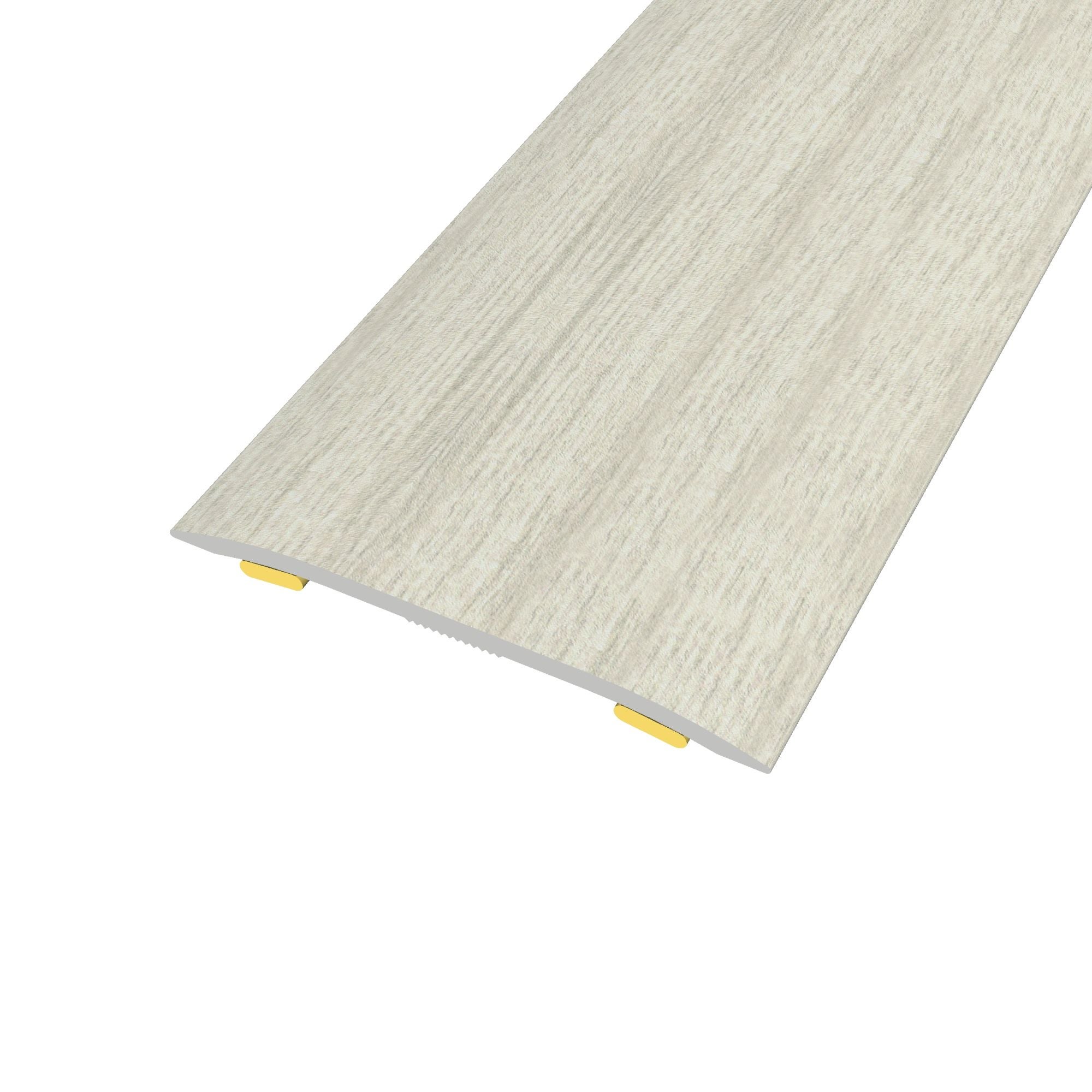Perfil de dilatación de aluminio blanco 183 cm mod008