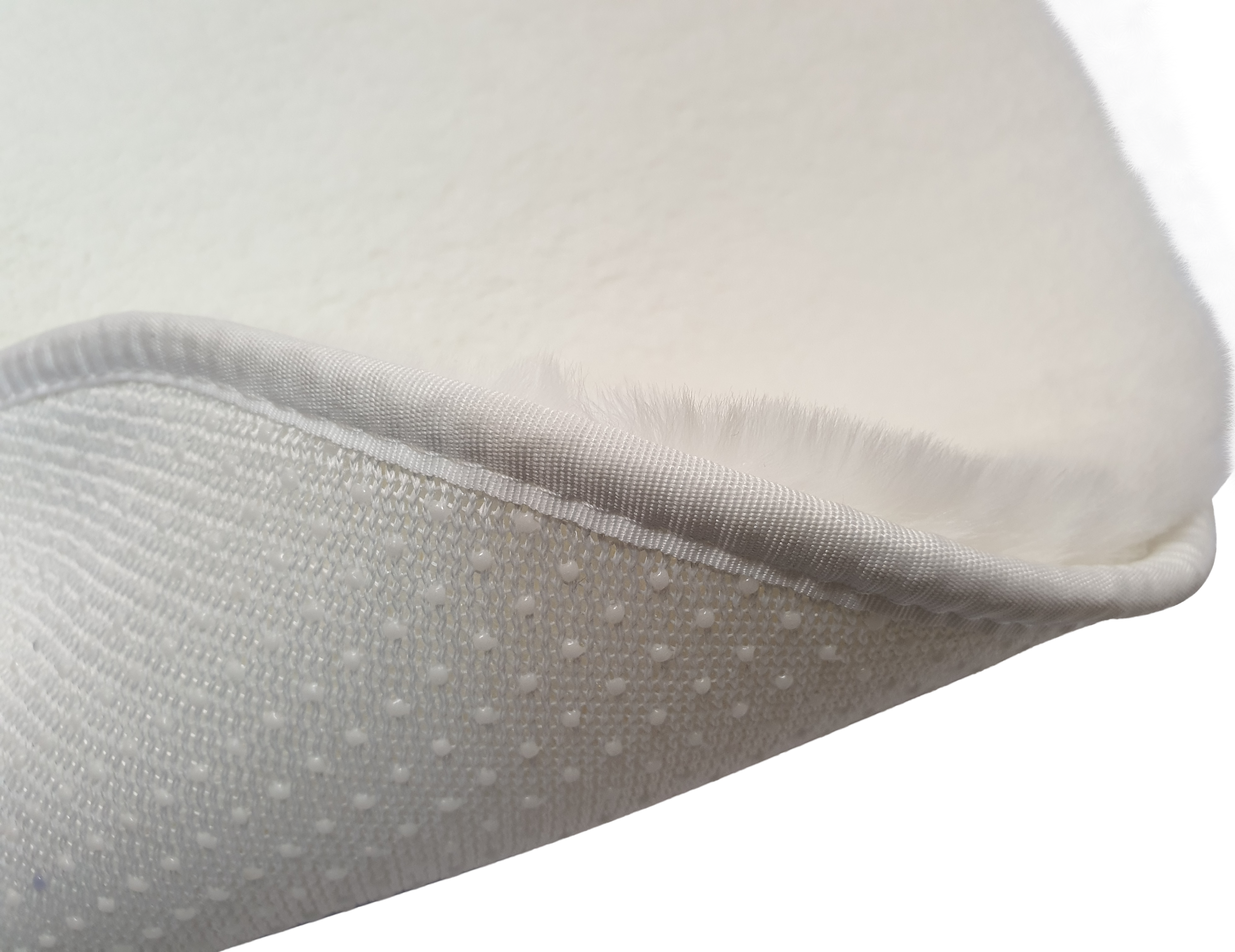 Tapete liso FOX BRANCO 80X150CM - 5