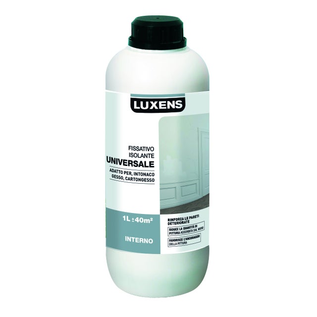 Fissativo murale per interno all'acqua LUXENS isolante 1 L