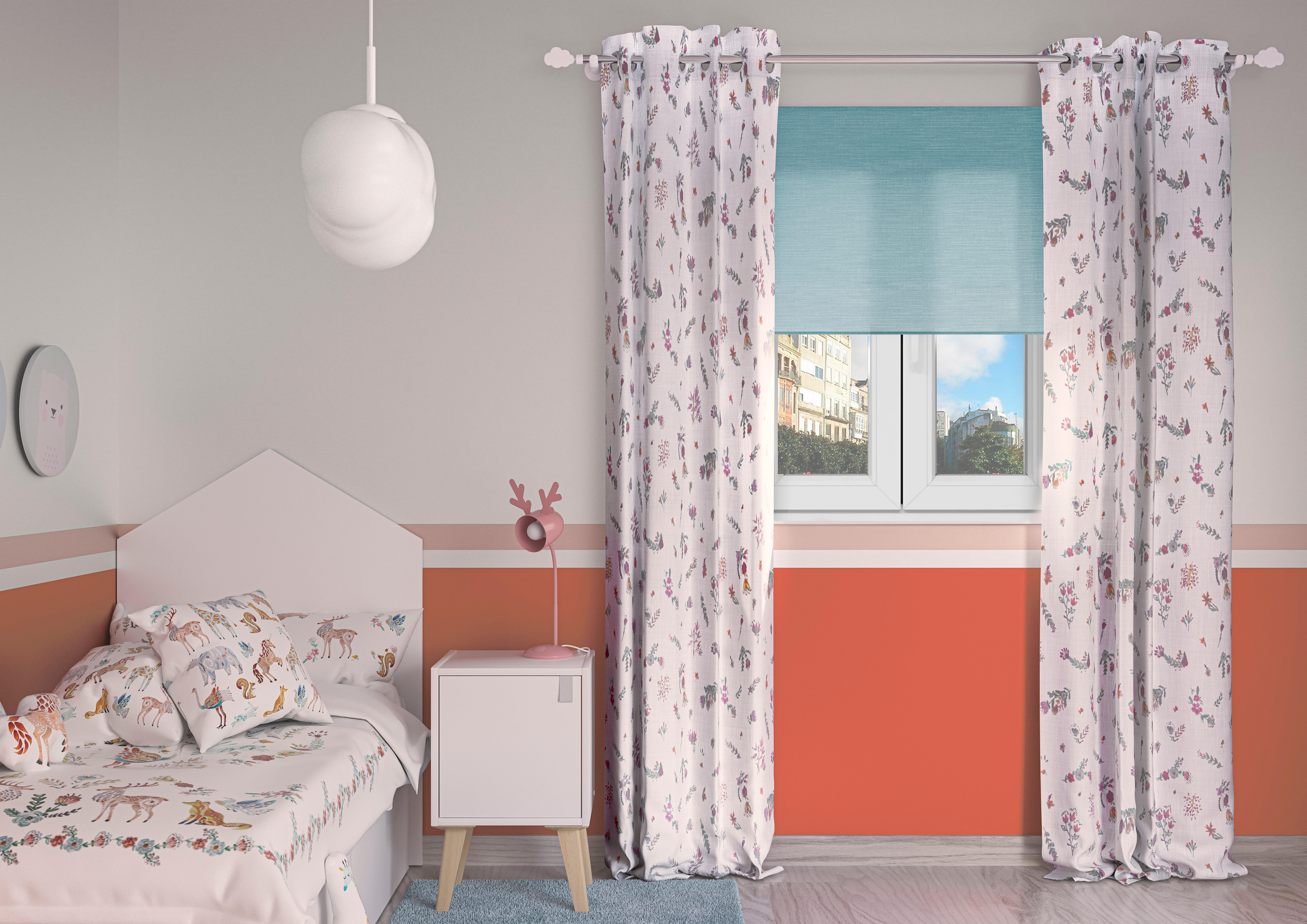 Varão Inspire easyfix metal d20cm 1.50m branco mate - 20