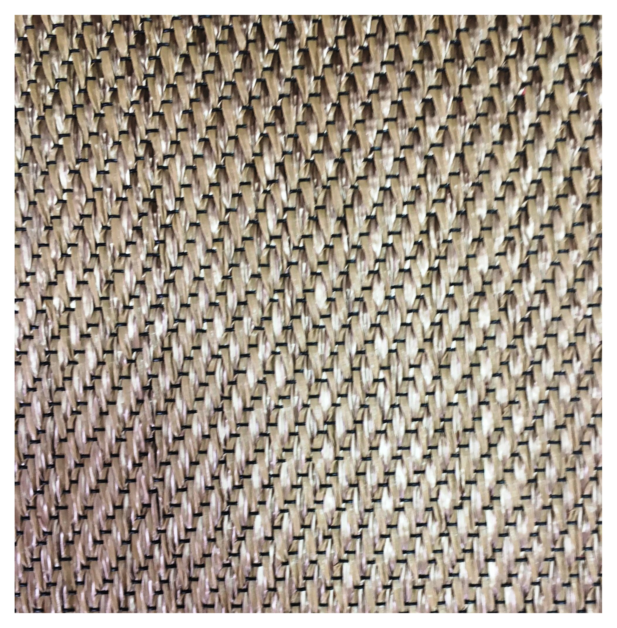 Alfombra pie de cama exterior/interior pvc tejido plano base antideslizante teplon oro 45x60cm
