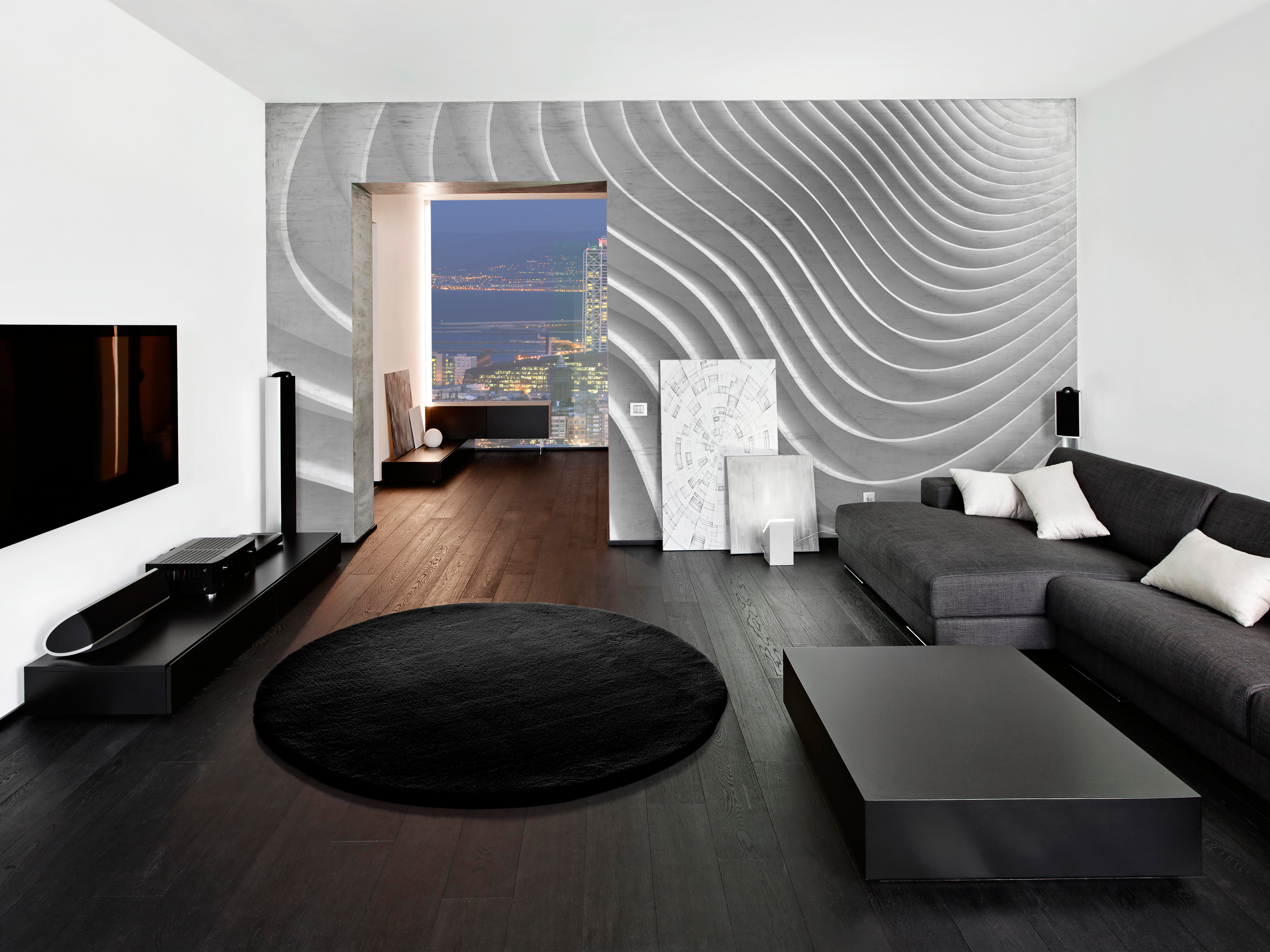 Tapete liso D120CM FOX PRETO - 2