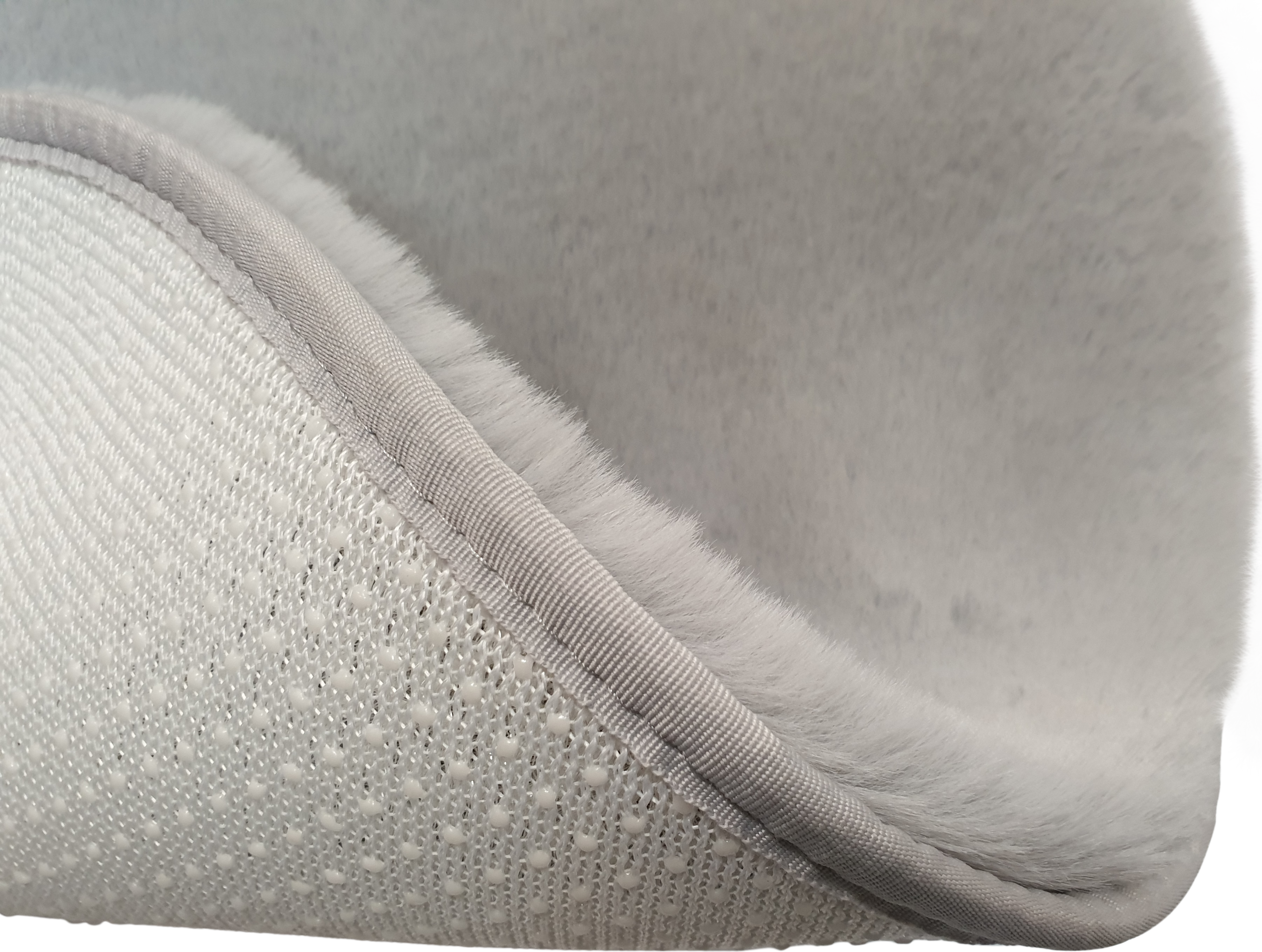 Tapete liso FOX PRATA 60X90CM - 4