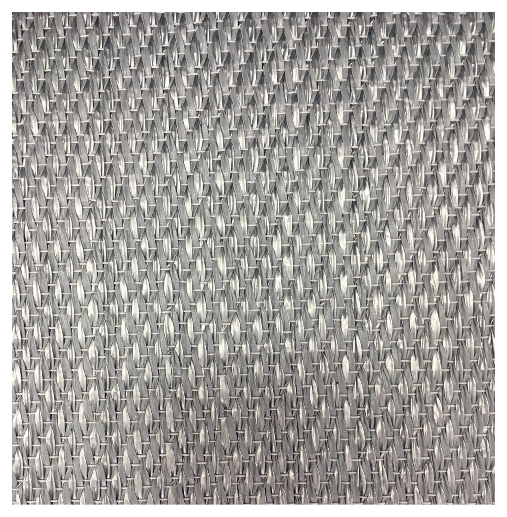 Alfombra pie de cama exterior/interior pvc tejido plano base antideslizante teplon plata 45x60cm