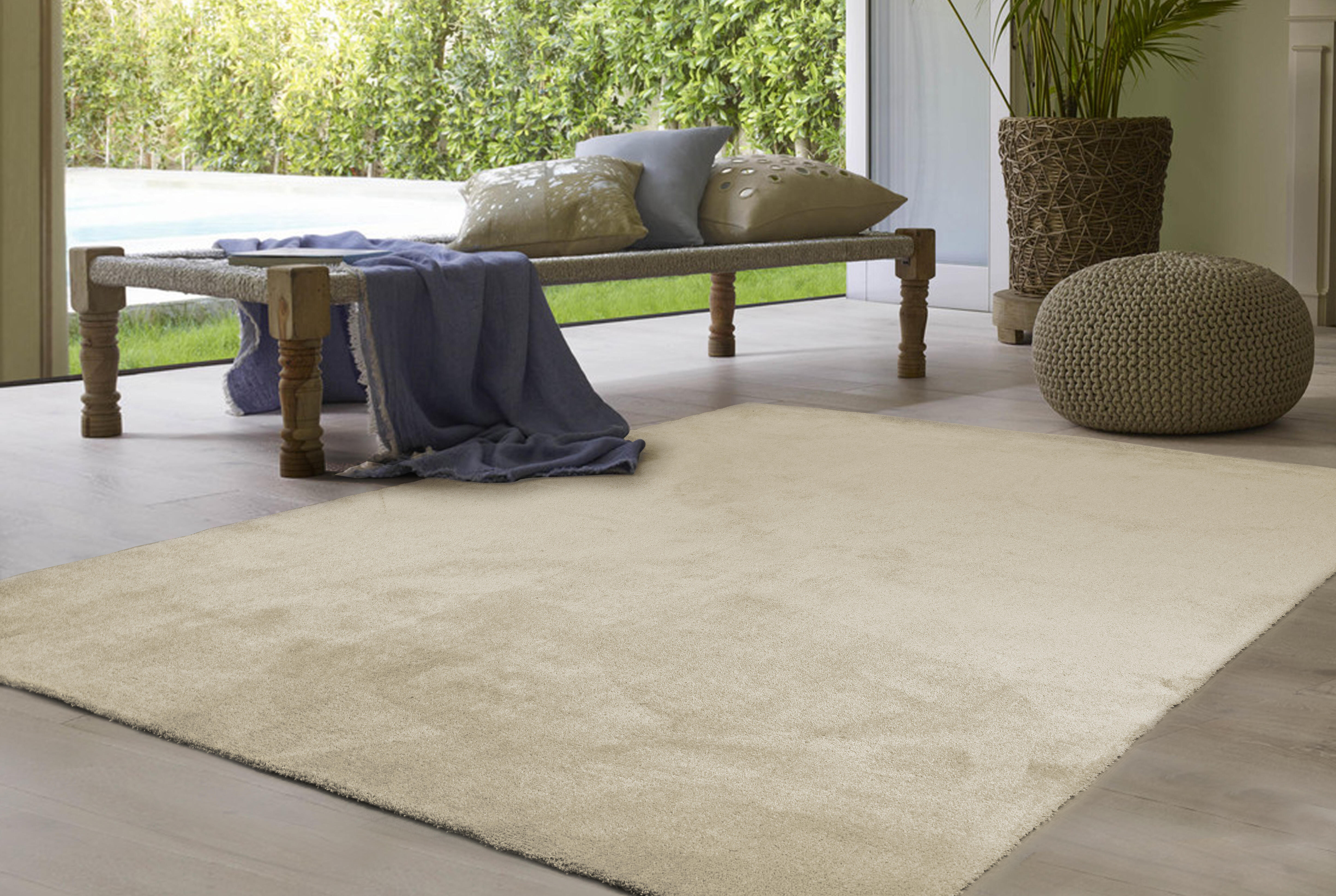 Tapete liso TOUCH 200X290CM BEGE CLARO 056 - 2