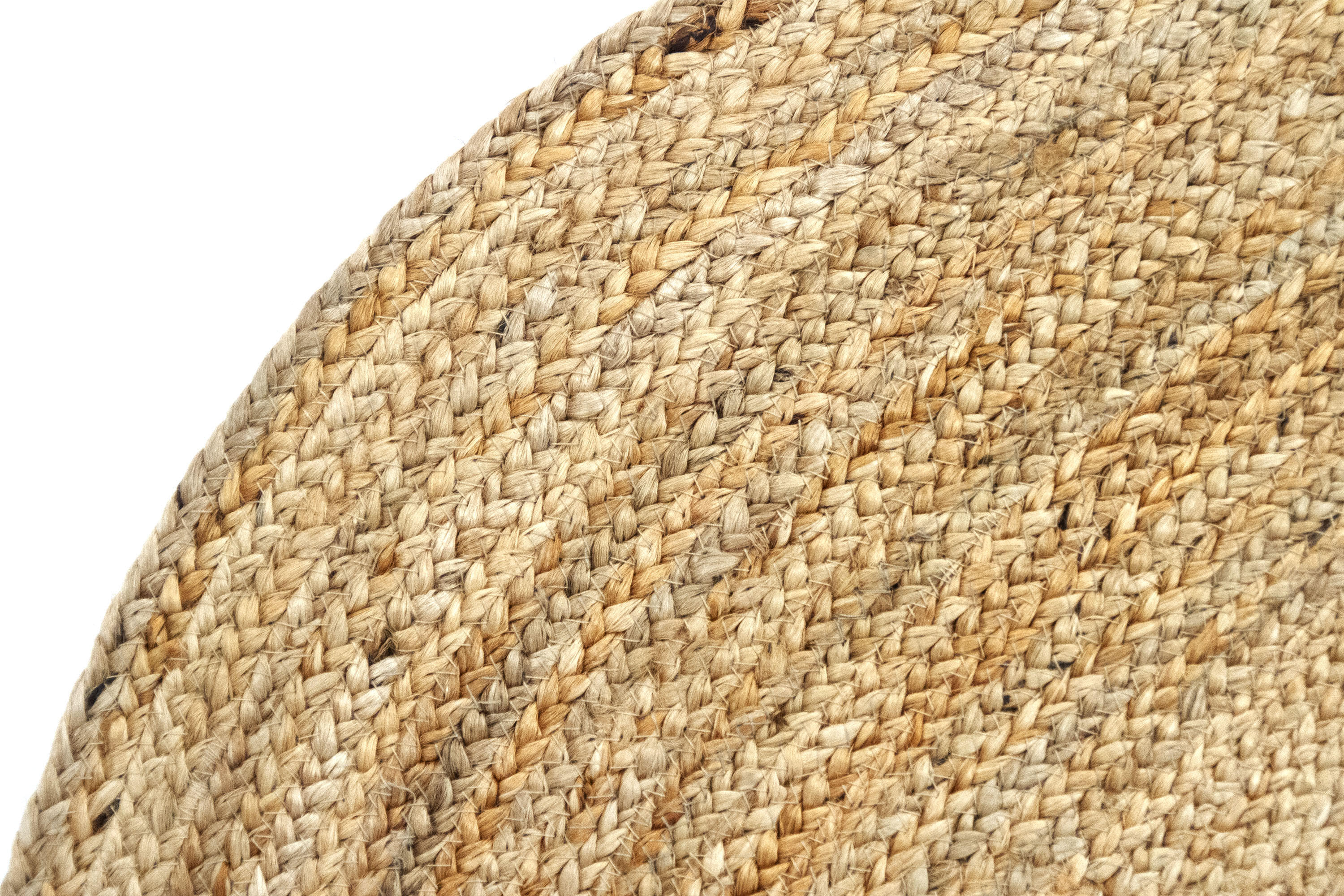 Tapete redondo juta D150CM ALHAMBRA LISO NATURAL - 20