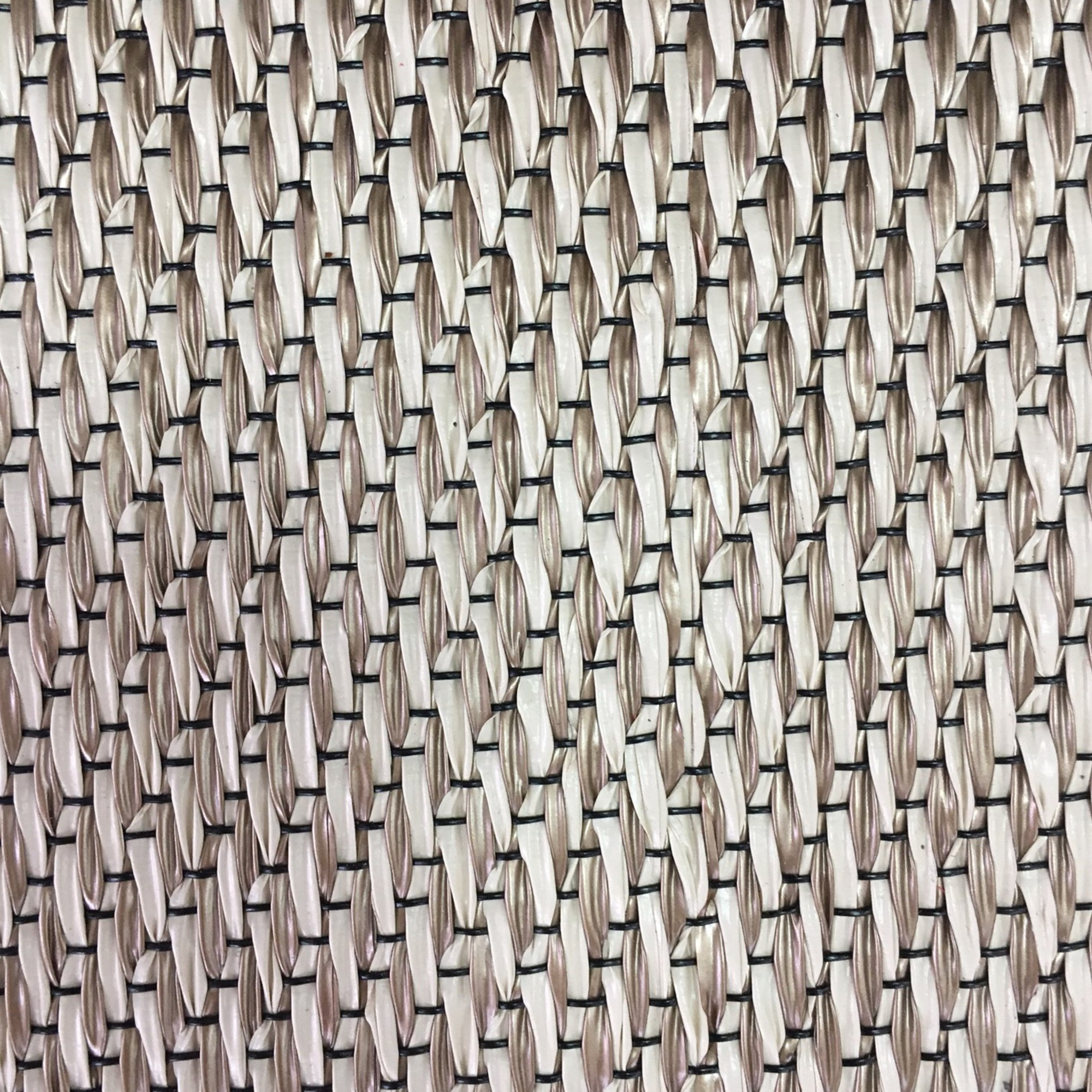 Alfombra pie de cama exterior/interior pvc teplon crema 45x60cm