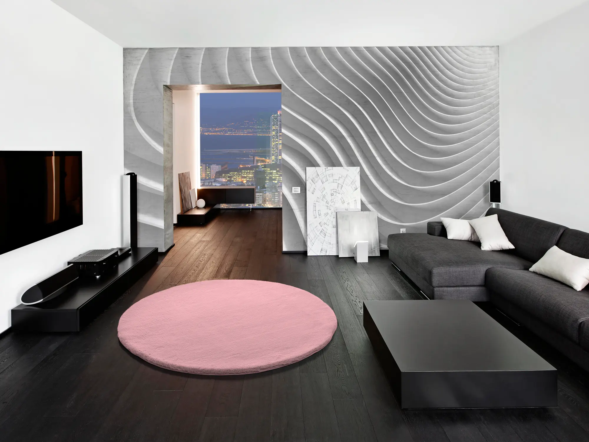 Tapete liso D120CM FOX ROSA - 2