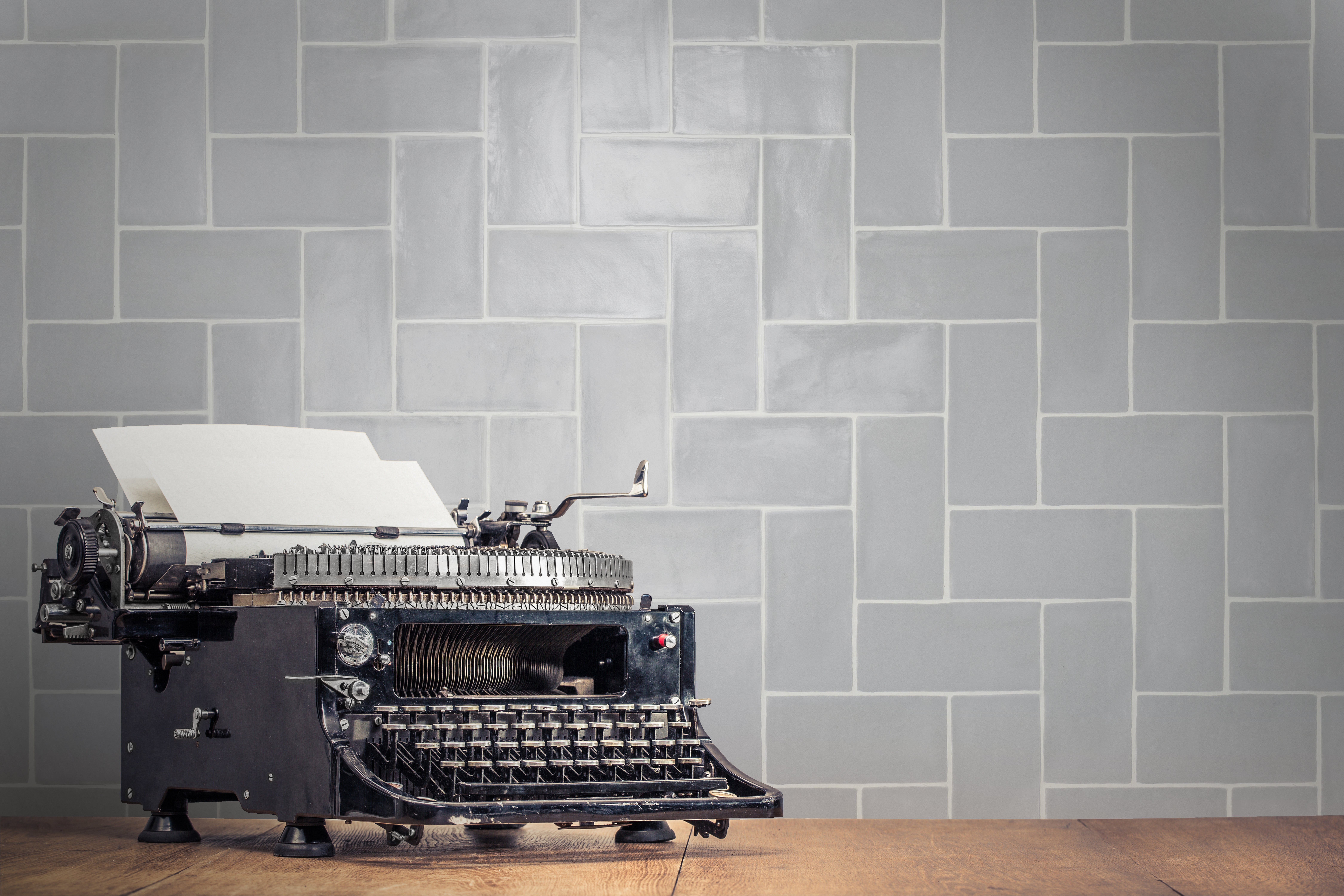 Azulejo cerámico columbus efecto zellige gris mate 7.5x30 cm