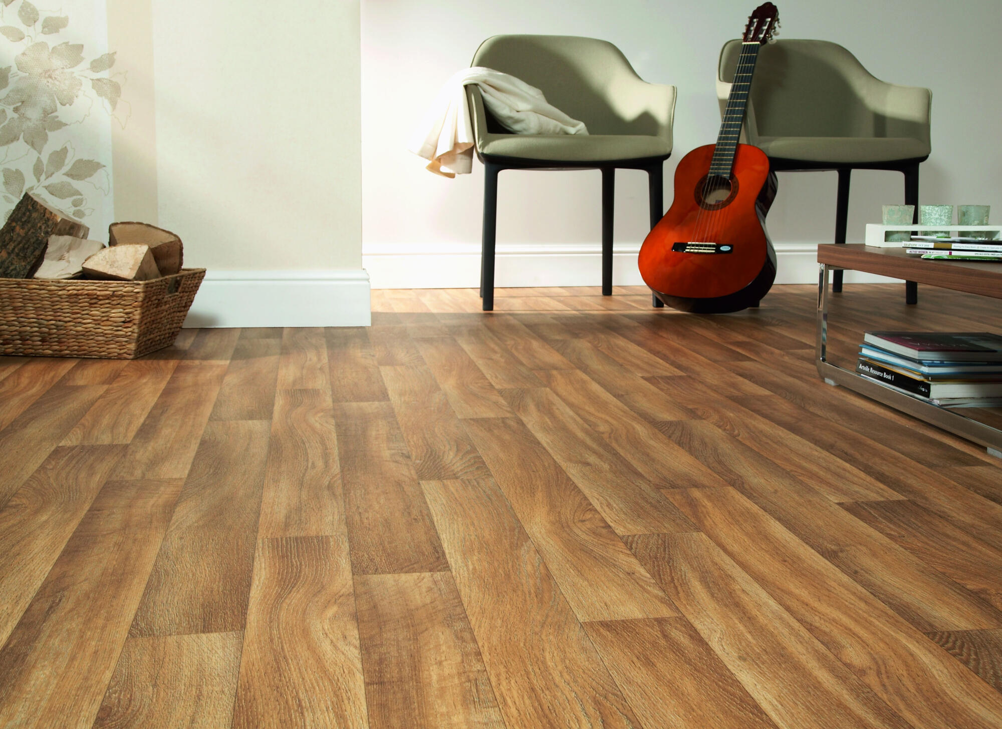 Suelo vinílico rollo pacific madera natural roble oro 2m ancho pedido mín. 6m2 - producto a medida - no admite devolución.