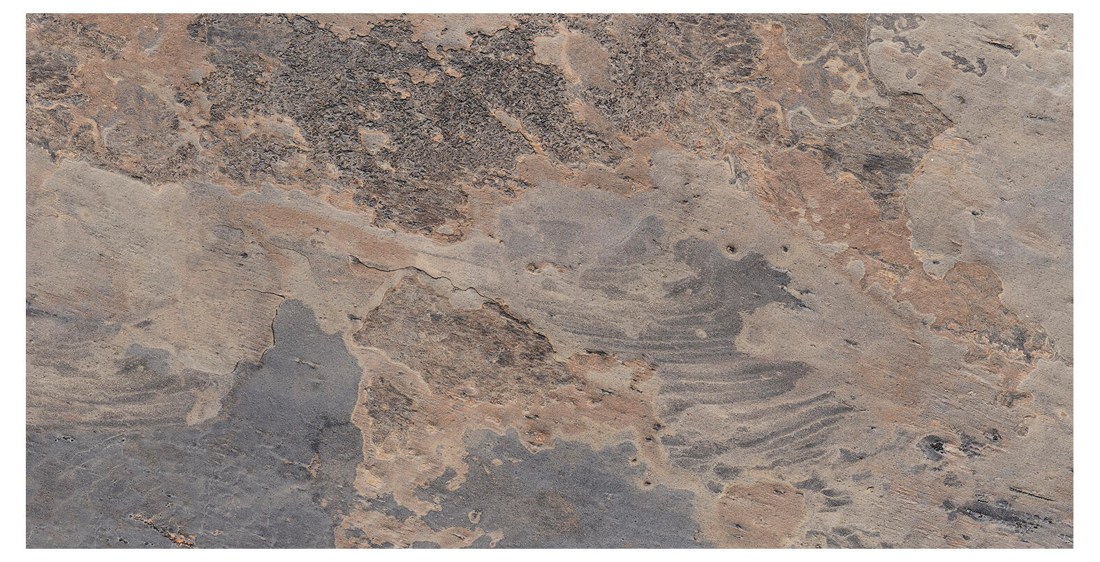 Azulejo porcelánico ardesia efecto piedra, pizarra gris 32x62.5 cm