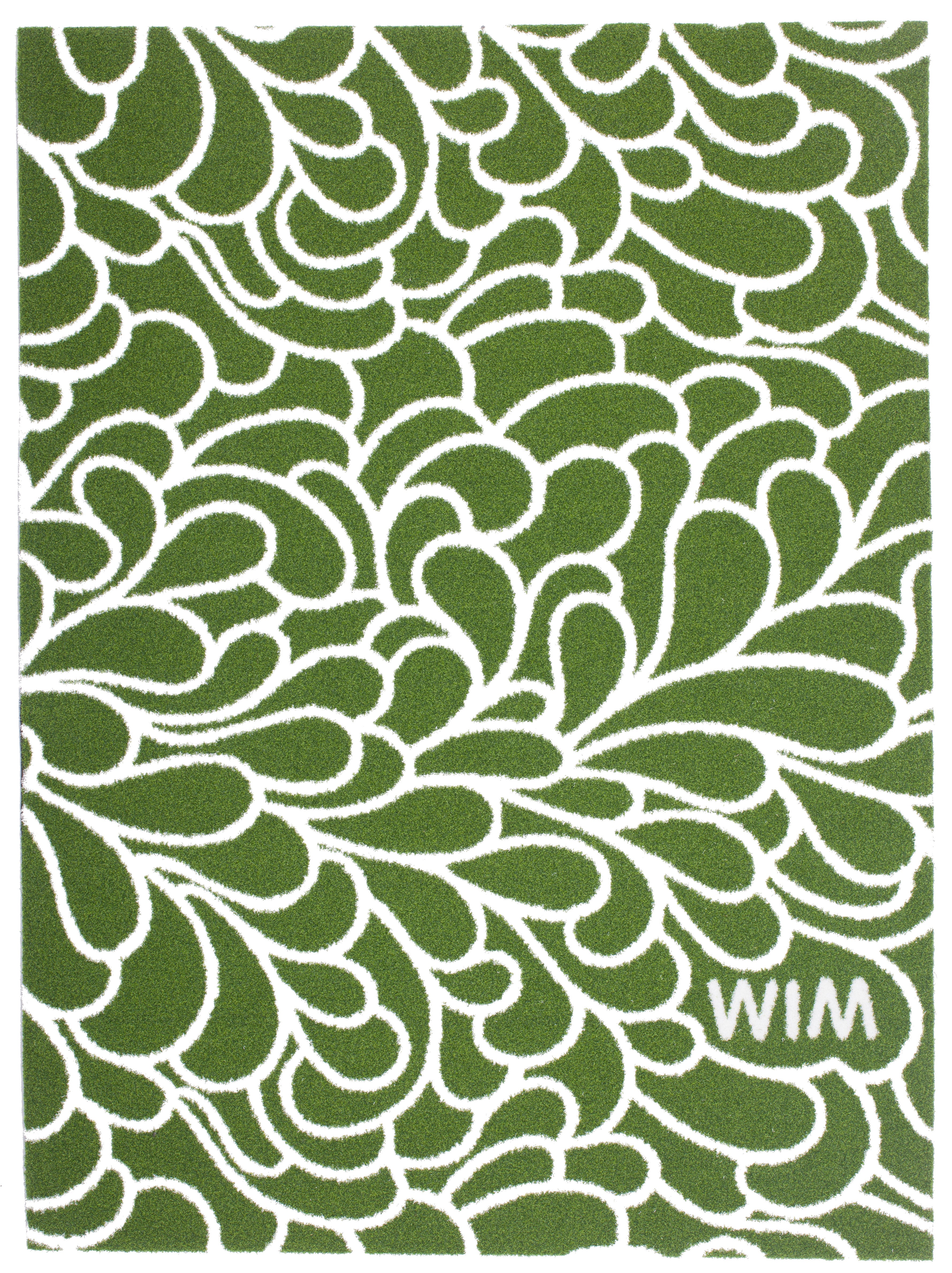Césped artificial Floral Green 2x3m y 13mm altura de fibras 81900 puntadas m² - 6