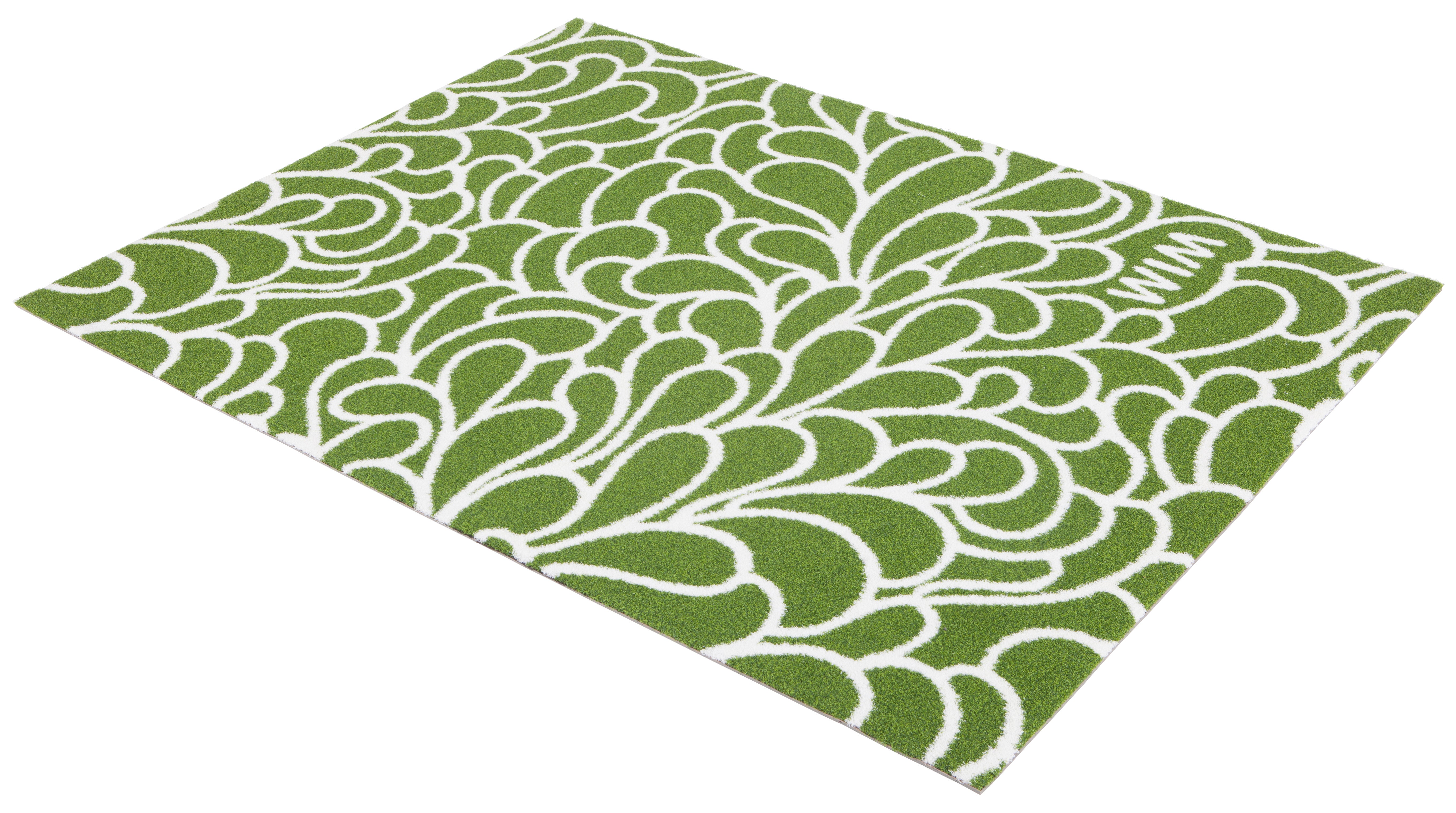 Césped artificial Floral Green 2x3m y 13mm altura de fibras 81900 puntadas m² - 4
