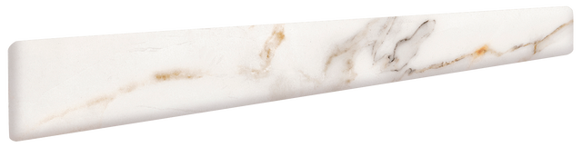 Peldaño extrusionado Marbles efecto madera blanco 33x3cm espesor 7.5mm