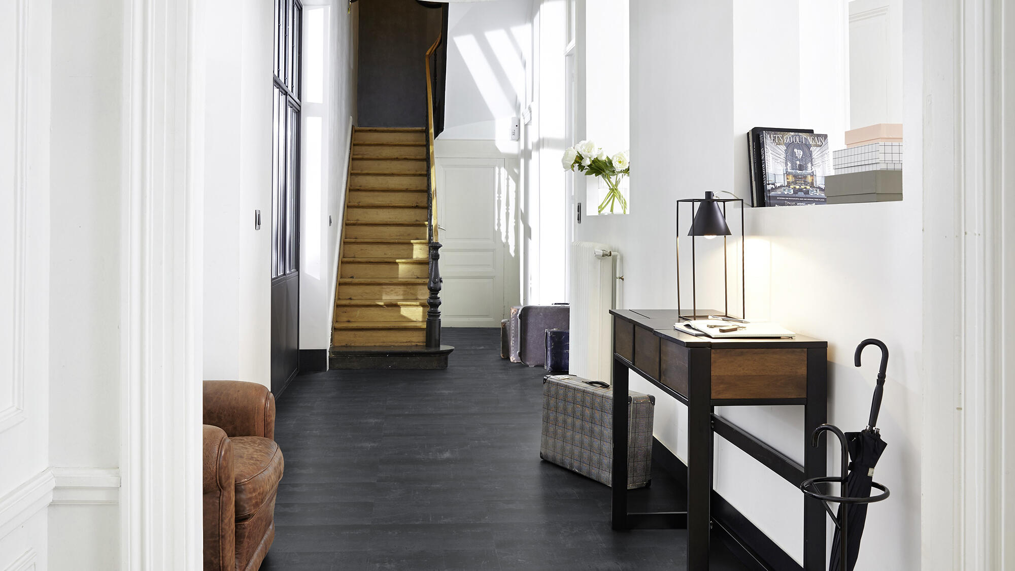 Suelo vinílico LVT click TARKETT Intenso Extrem 5mm Compos Black - 4