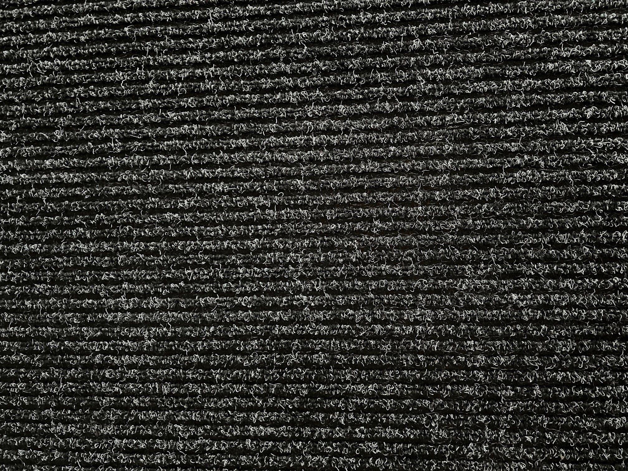 Rollo moqueta punzonada ferial negro 2 02x15 m