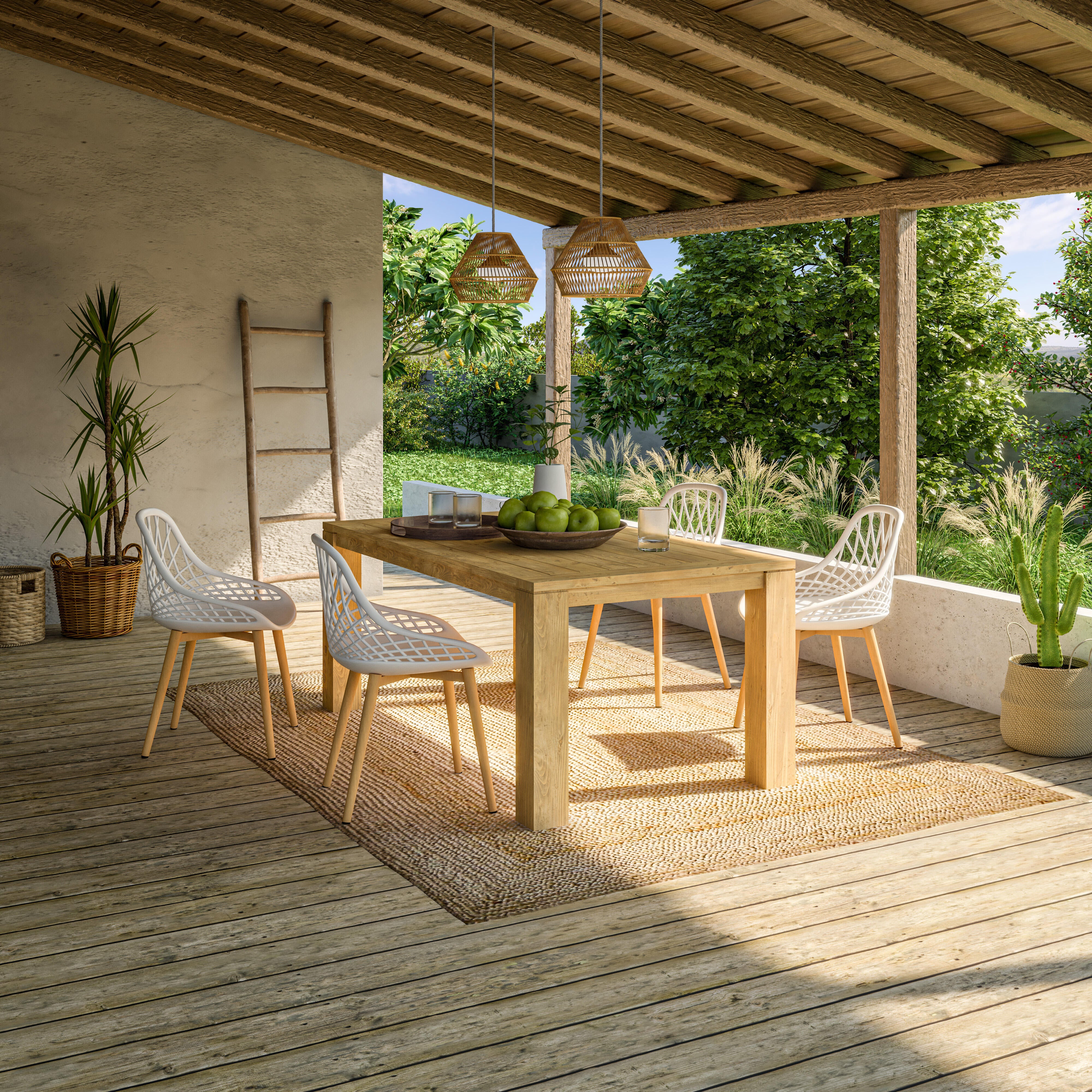 Tappeto Nils etnico in juta naturale, L 230 x L 160 cm - 18