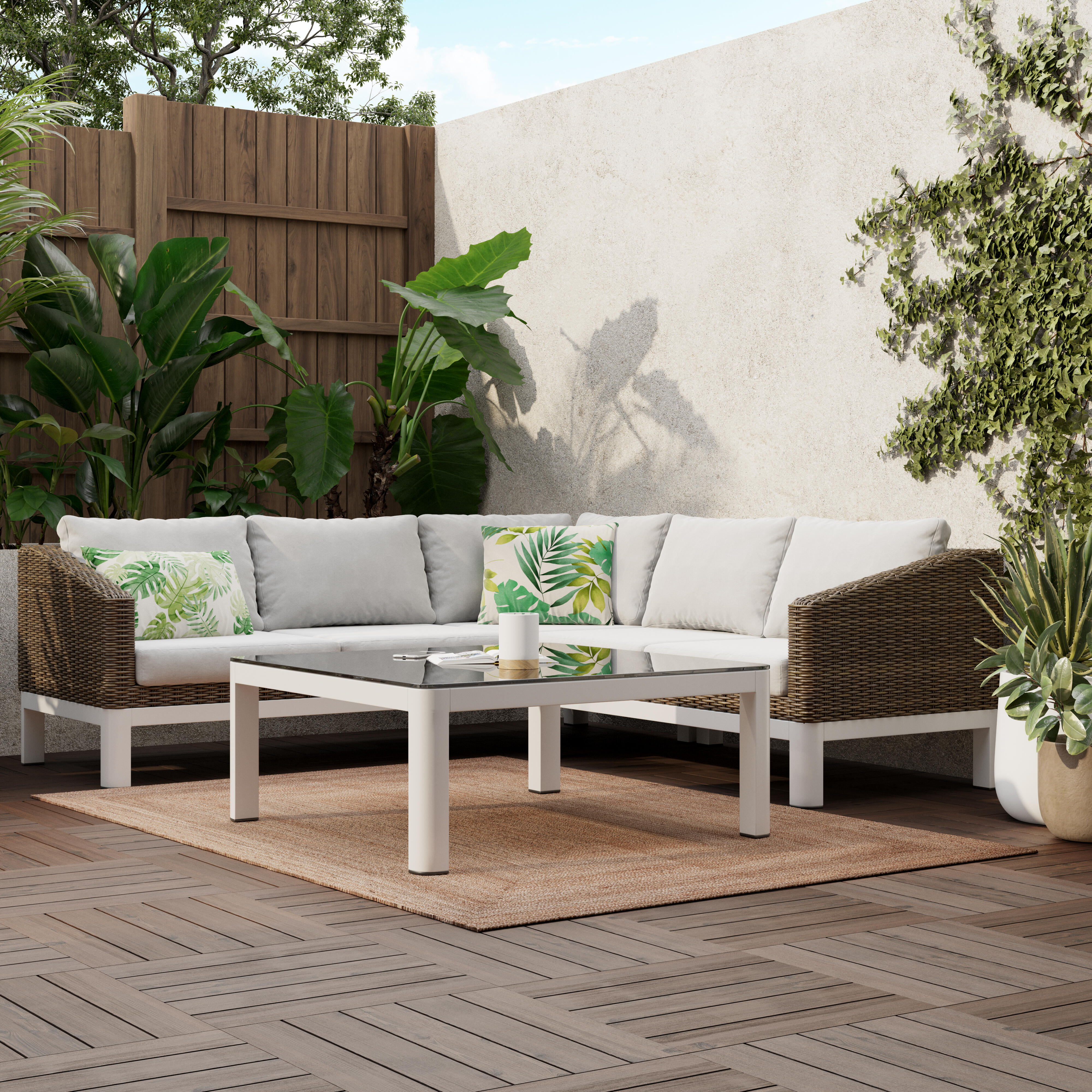 Tappeto Nils etnico in juta naturale, L 230 x L 160 cm - 17