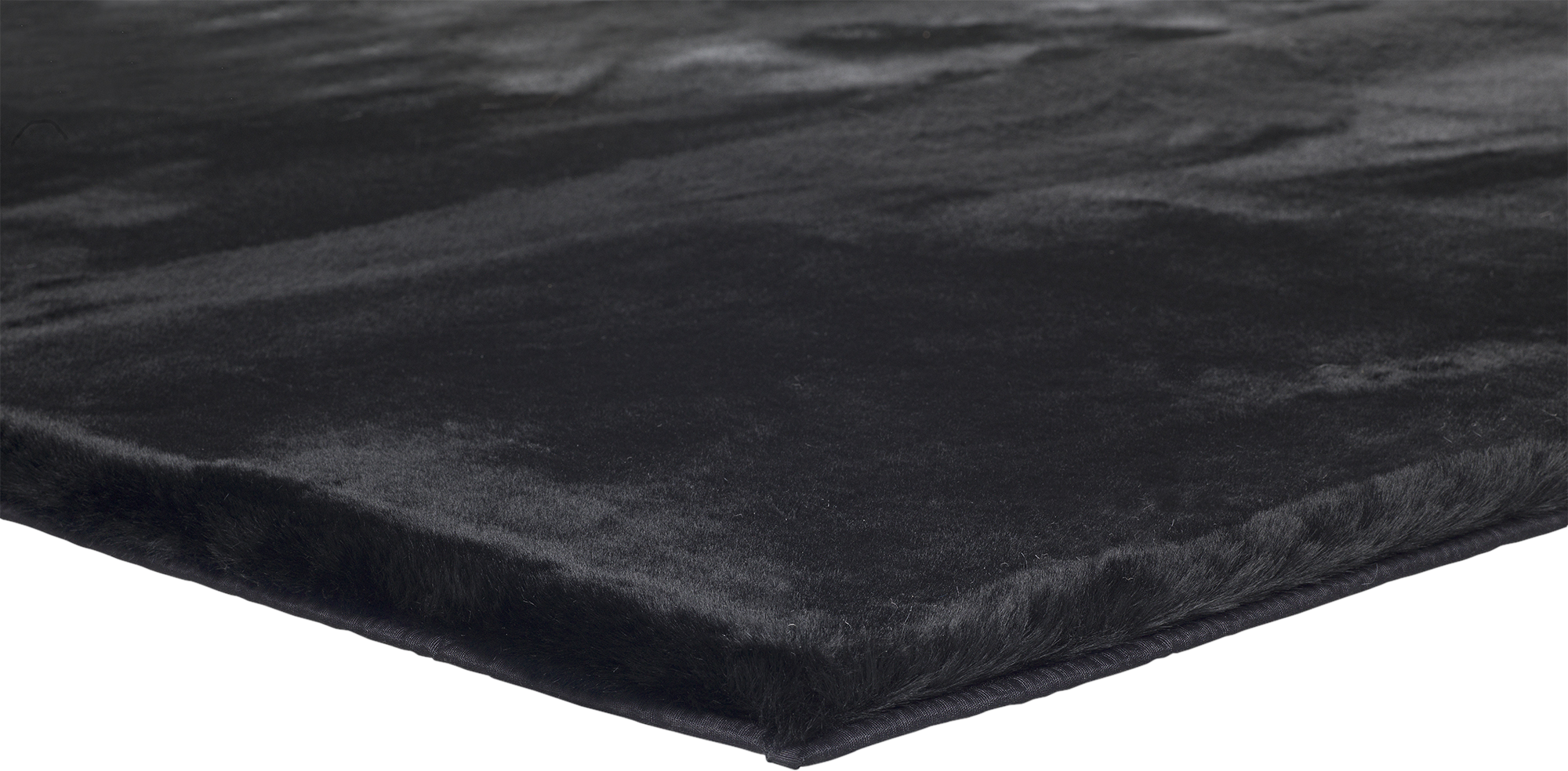 Tapete liso FOX PRETO 80X150CM - 4
