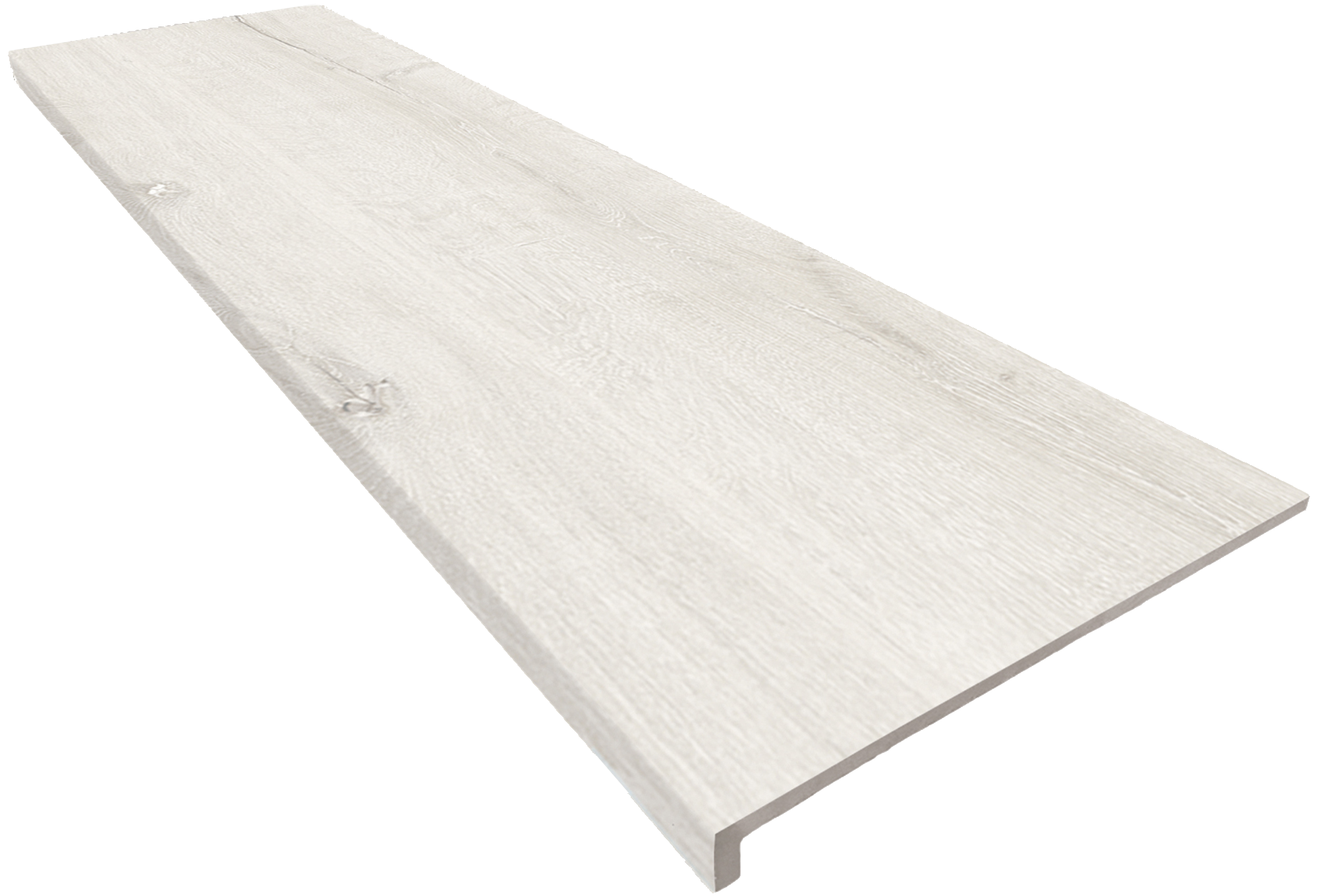 Peldaño extrusionado yoho efecto madera beige 120x33cm espesor 12mm