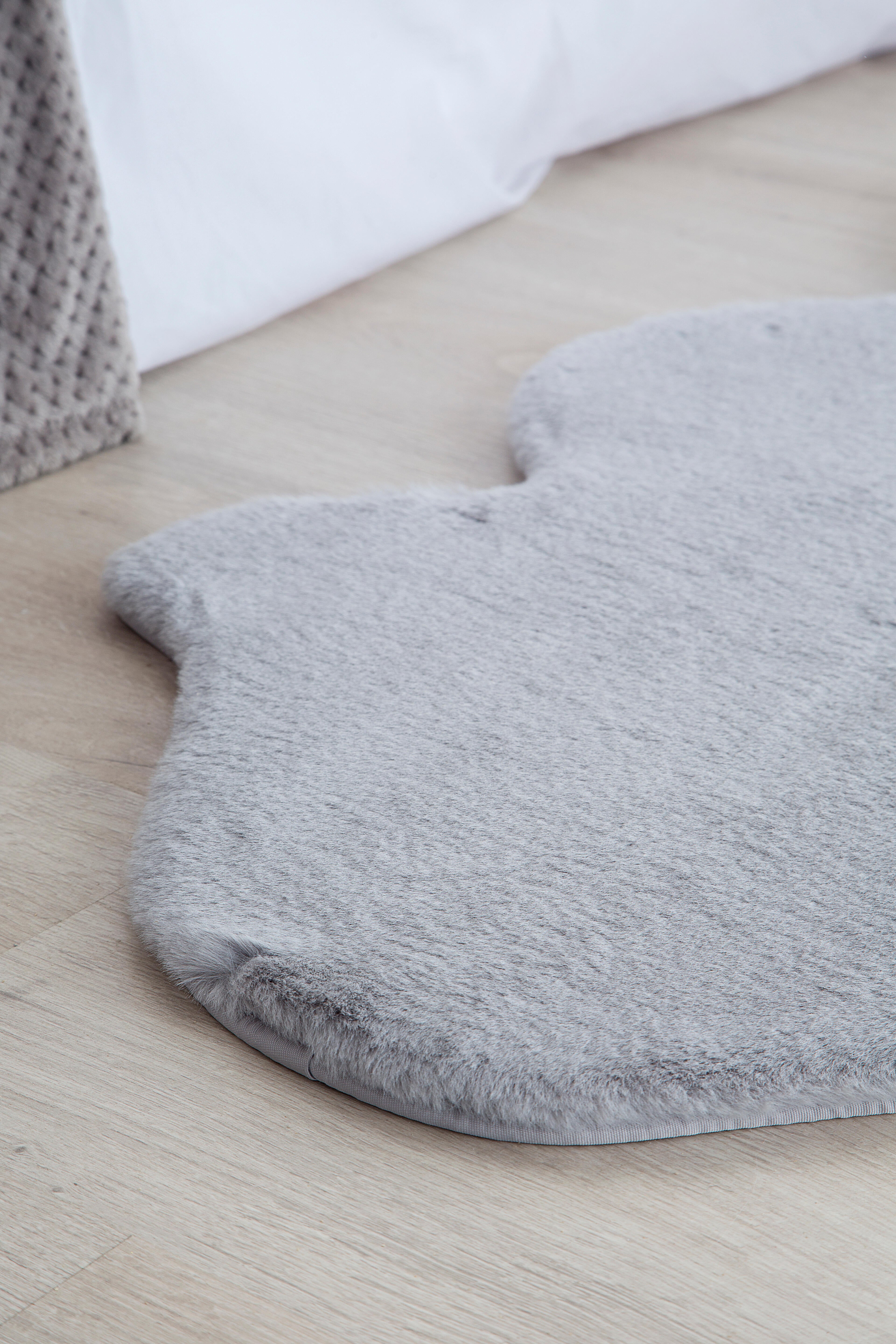 Tapete liso FOX PRATA 60X90CM - 6