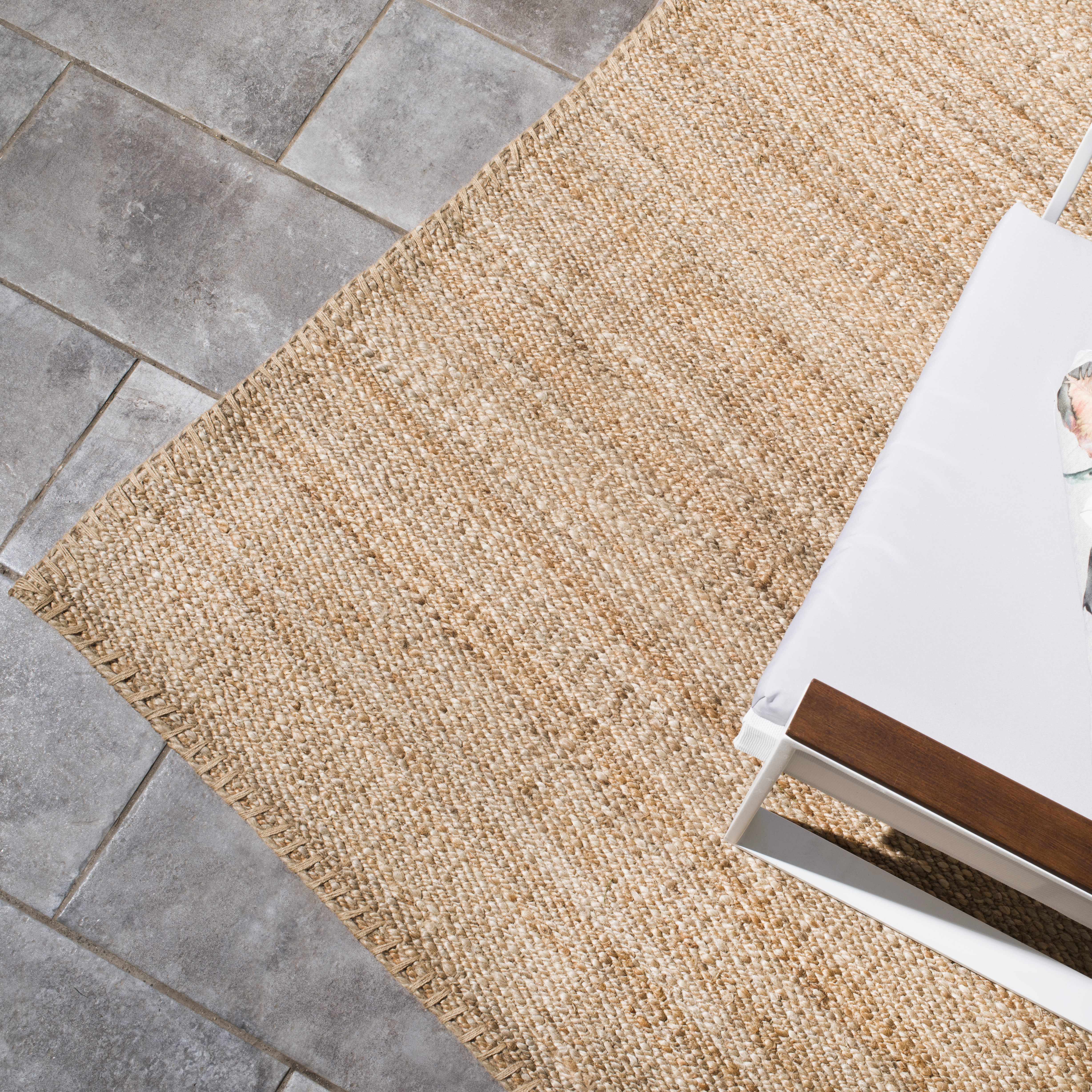 Tapete de juta 60x110 cm granada bege - 11