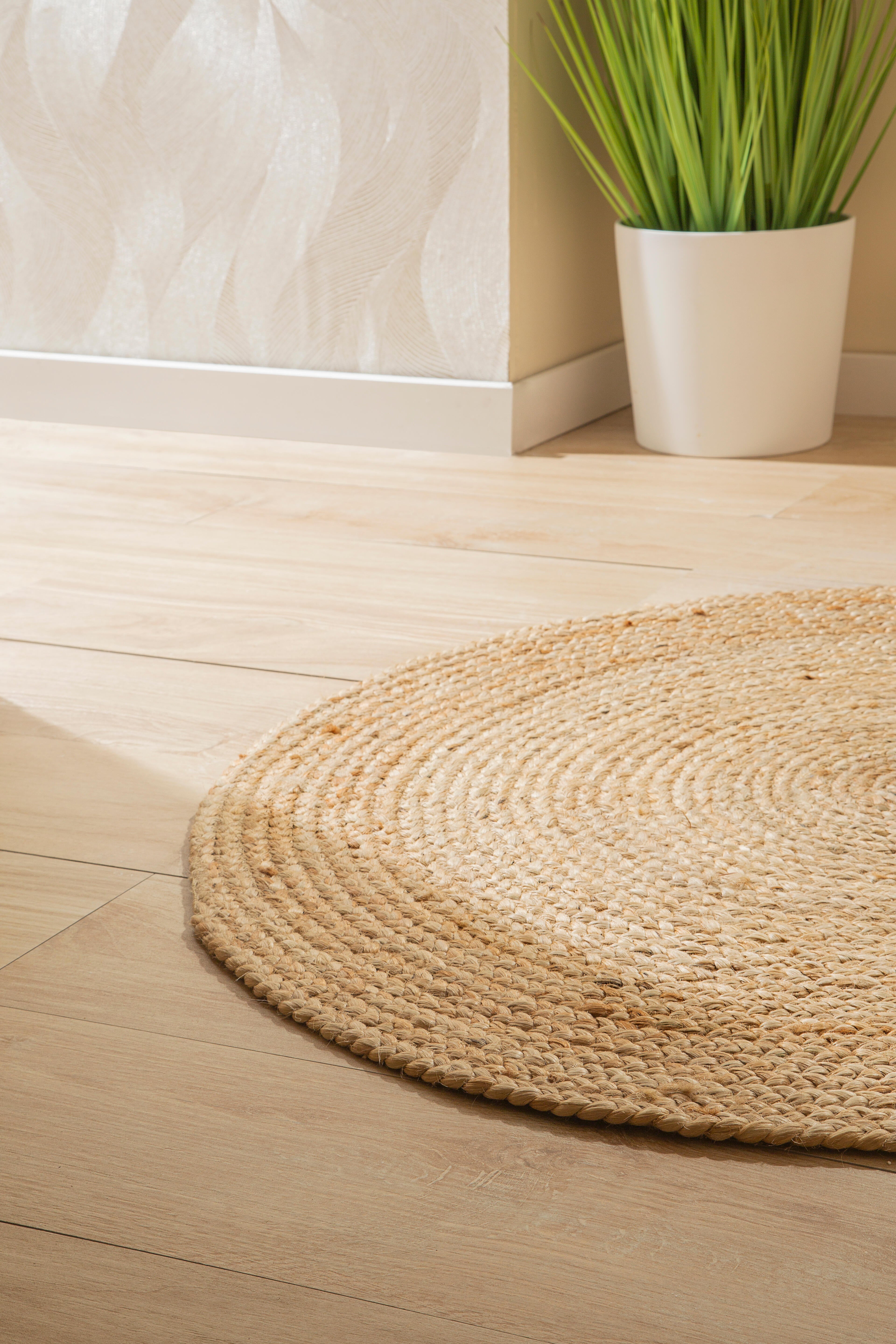 Tapete redondo juta Inspire Nils D100cm - 33