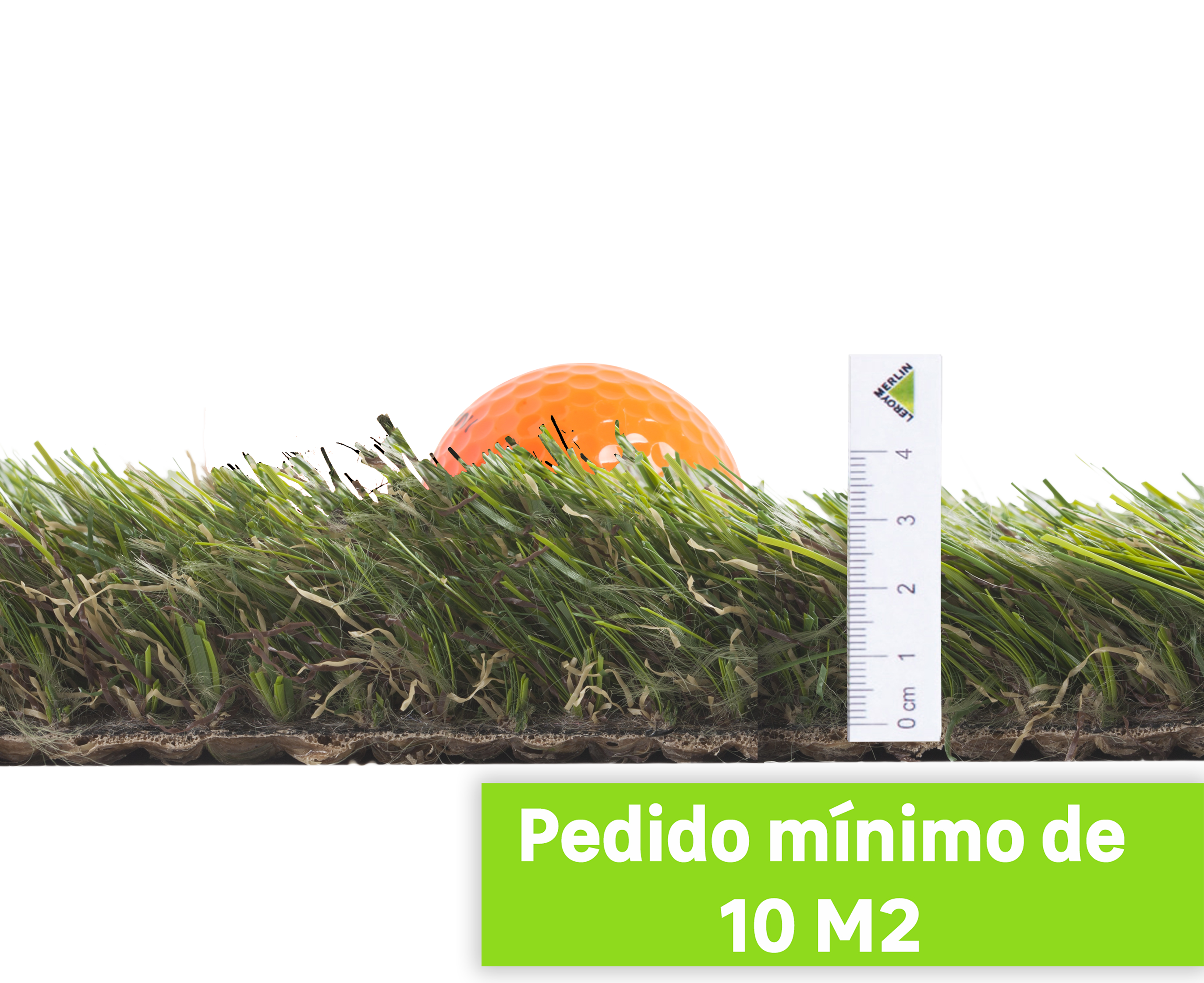Césped artificial naterial deva 2m 25 mm de altura de fibras y 14700 puntadas m²