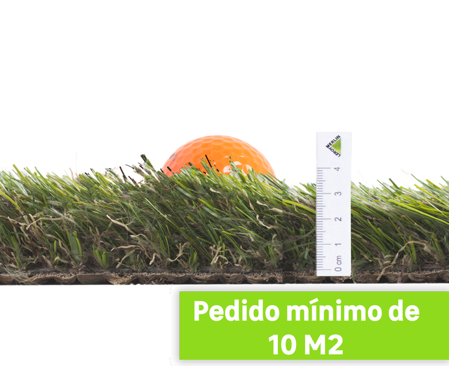 Césped artificial al corte NATERIAL Ribadeo 4m de ancho  20 mm de altura de fibras y 17850 puntadas m2