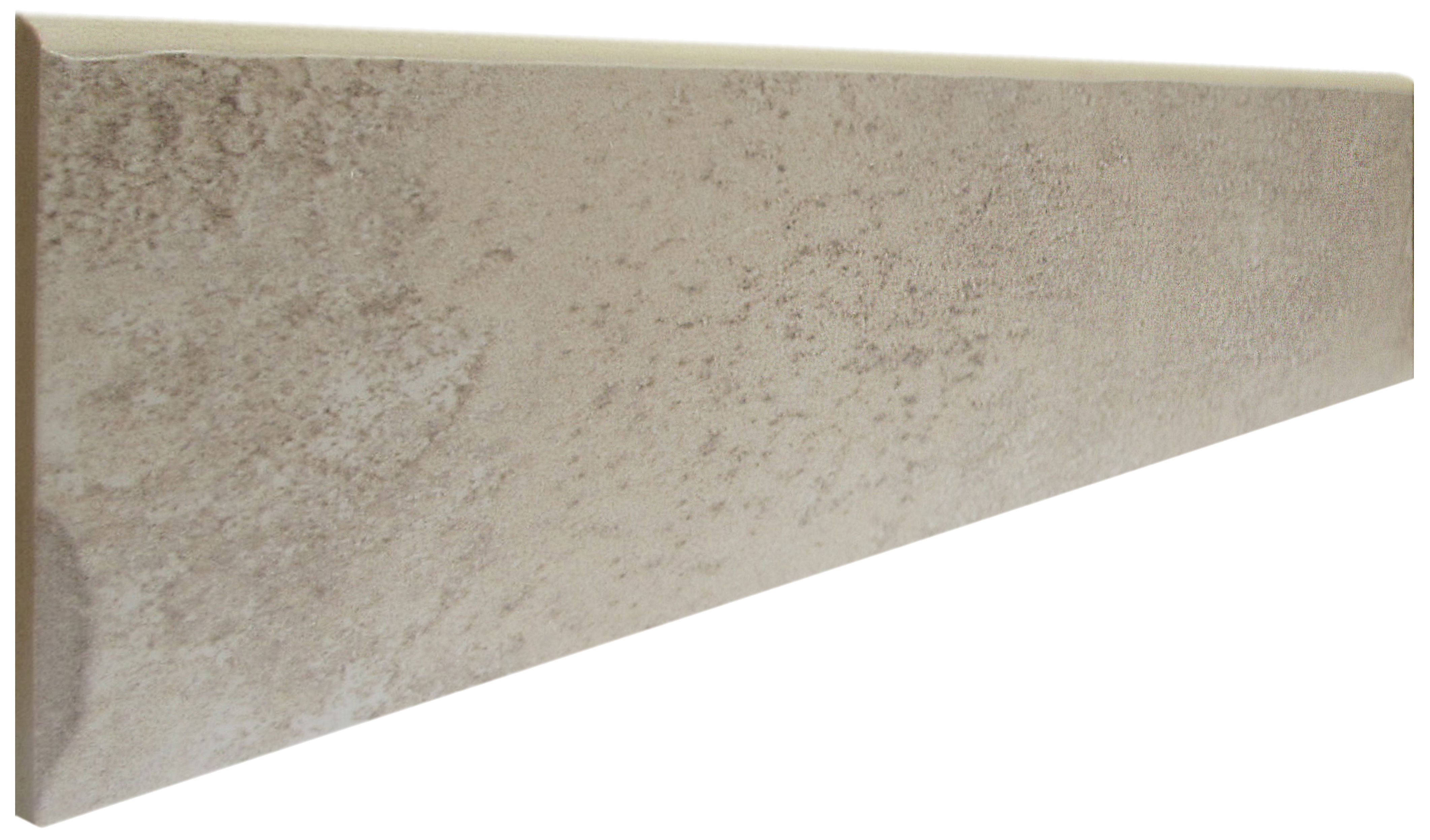 Rodapié cerámico cazorla 30x8 cm piedra blanco grespania - lular