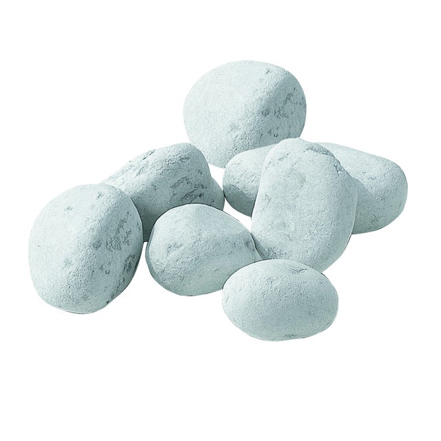 Sacchetto di ciottolo bianco carrara 20 kg 40/60 mm