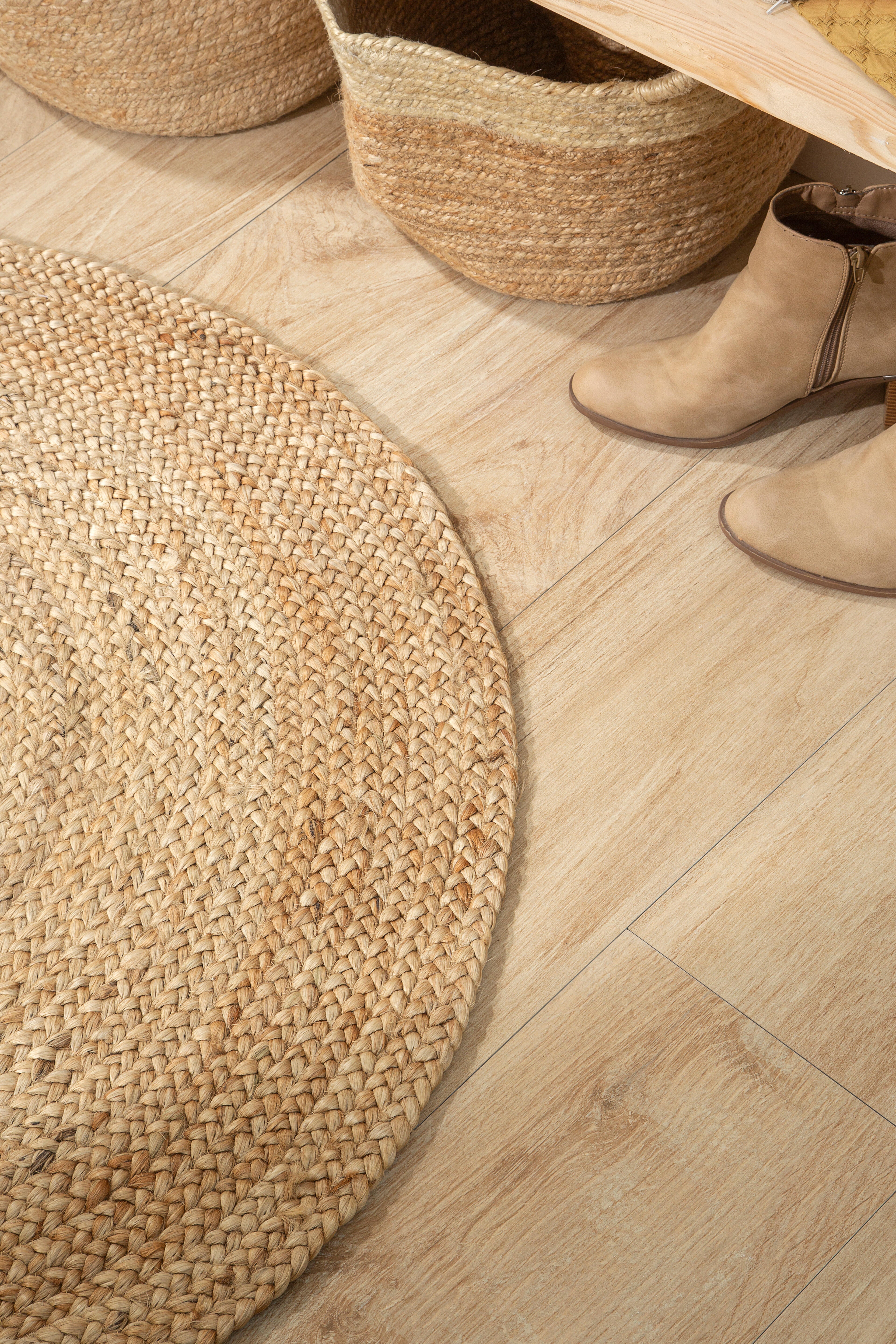 Tapete redondo juta Inspire Nils D100cm - 30