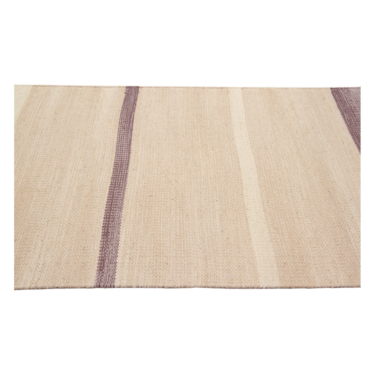 Tappeto Antibes geometrico in cotone marrone, L 110 x L 50 cm - 2