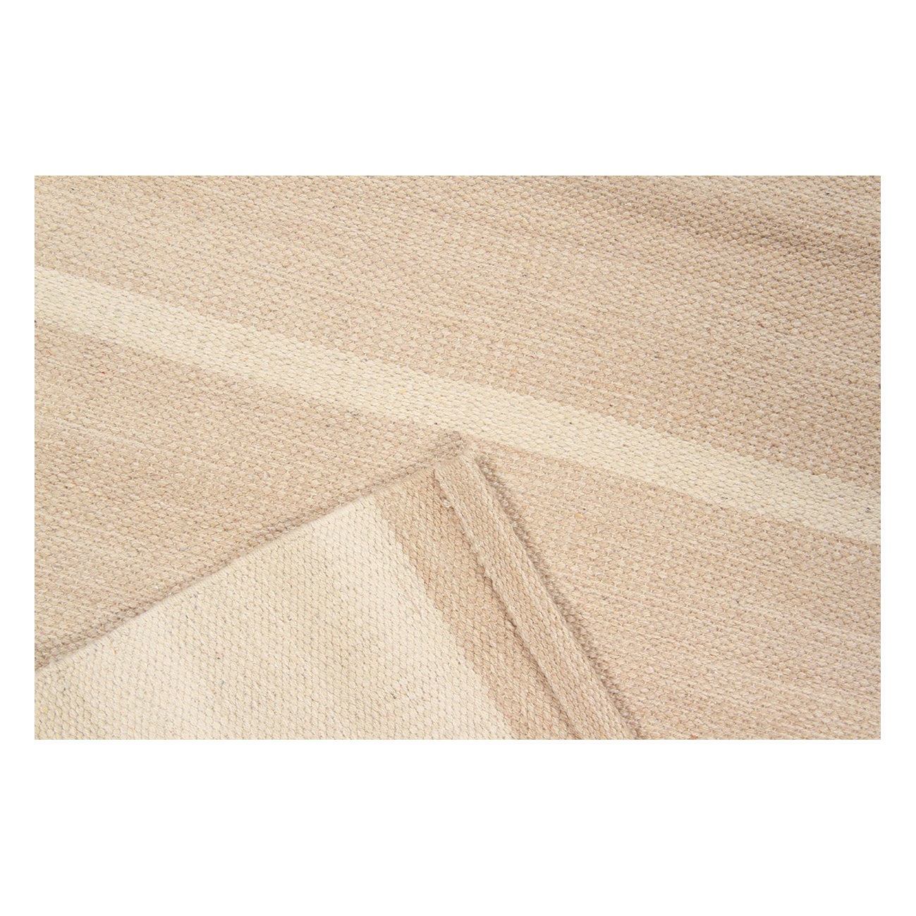 Tappeto Antibes geometrico in cotone marrone, L 110 x L 50 cm - 4