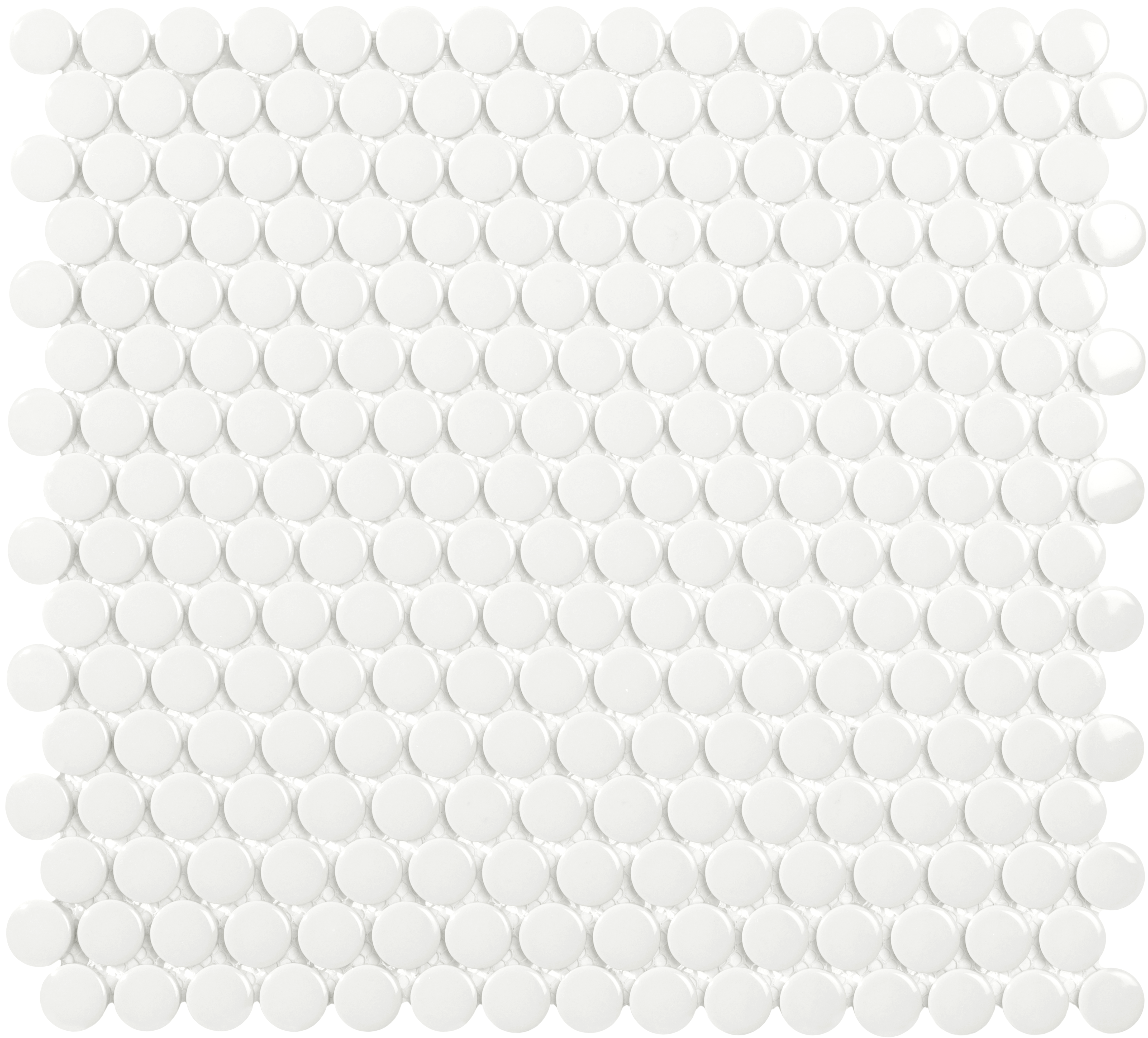 Azulejo mosaico gres porcelánico tech efecto cemento blanco 28.9x31.3 cm