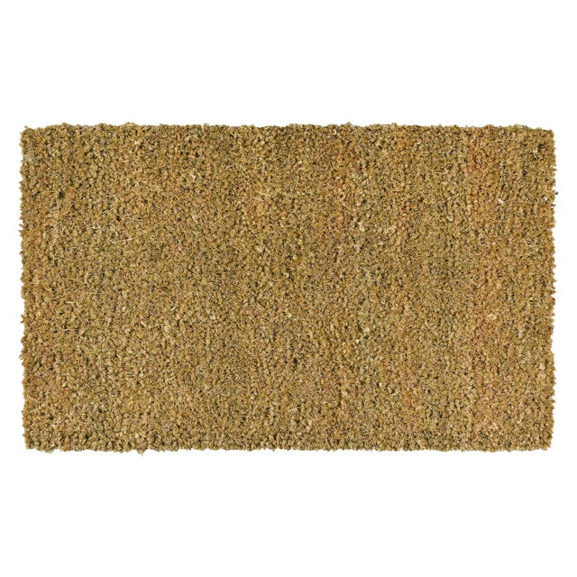 Zerbino In Cocco Naturale. Premium Con Bordo Antiscivolo Per Interni Ed Esterni (50 X 90 Cm, Brun - Foto 6